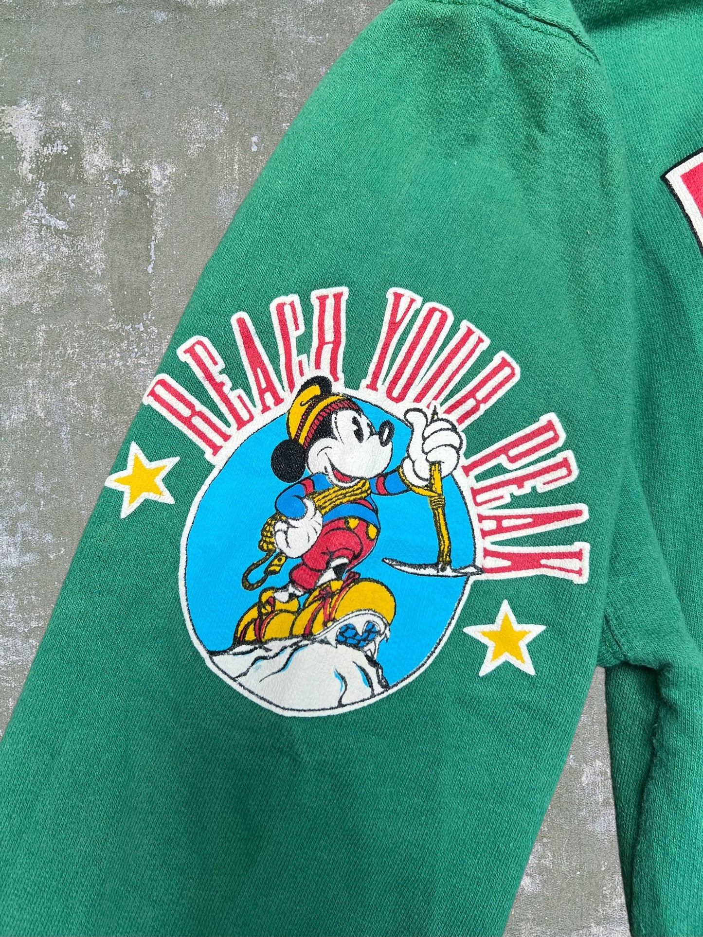 ‘90s Mickey Mouse Adventure Club Crewneck (M)