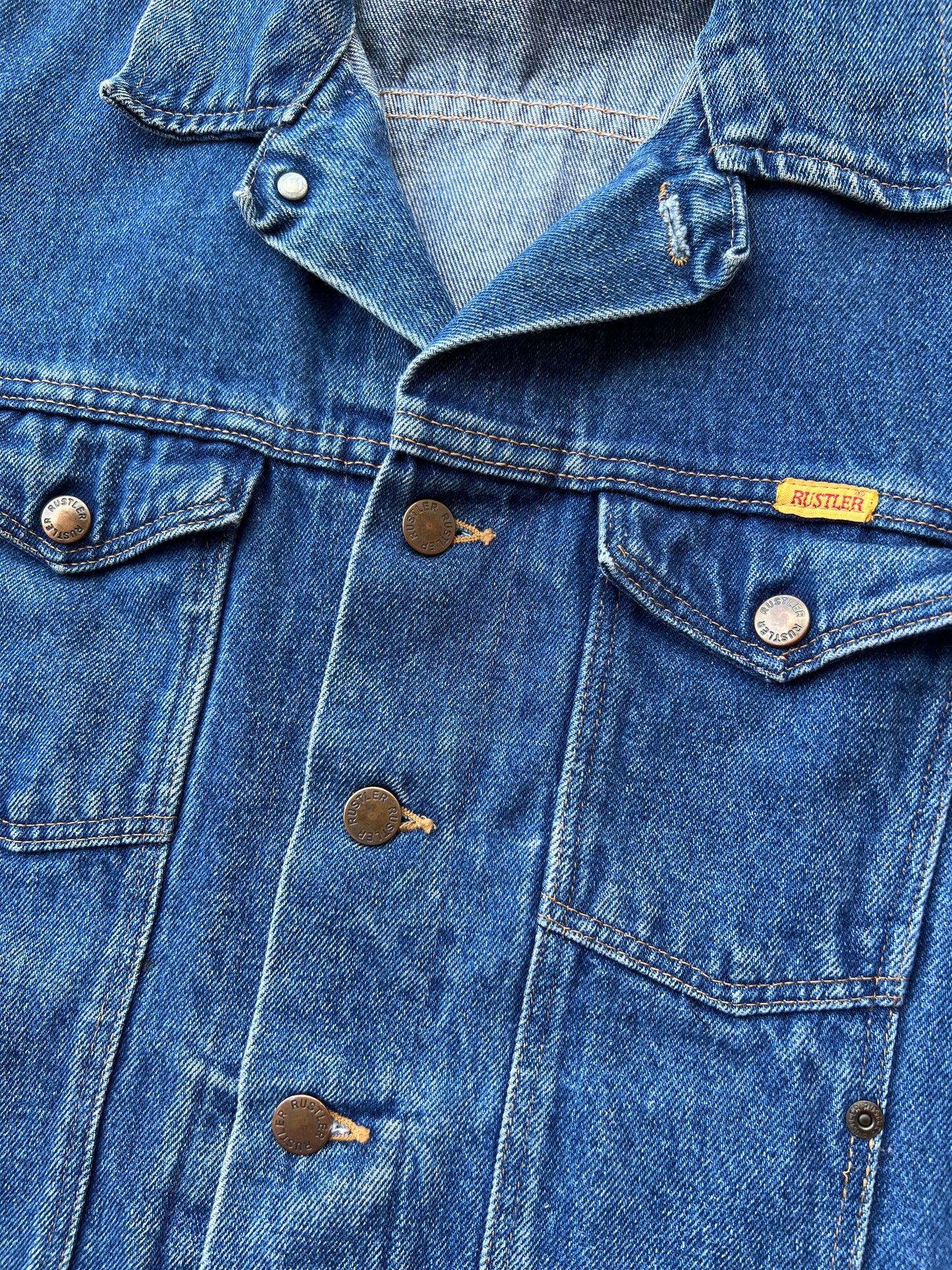 Vintage Rustler Denim Jacket (L)