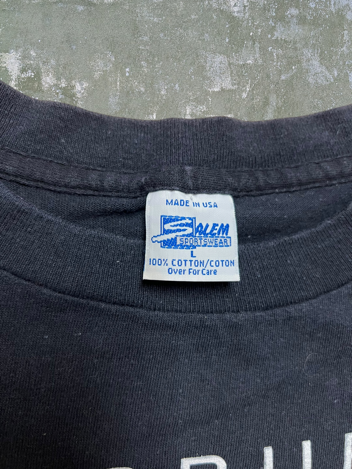 1992 Salem Pittsburgh Steelers Division Champions Tee (L)