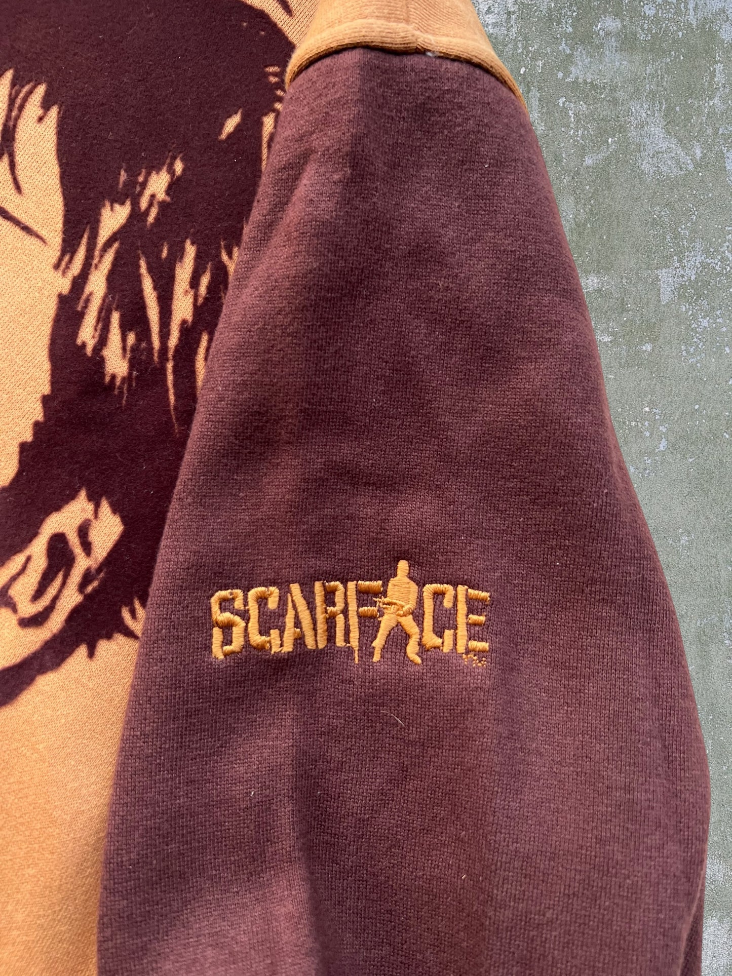 Early-2000s Scarface Clothing Co Zip Hoodie (XXL)