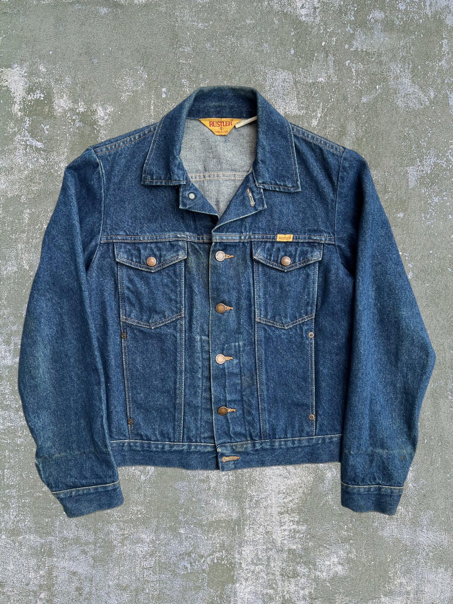 Vintage Rustler Denim Jacket (S)