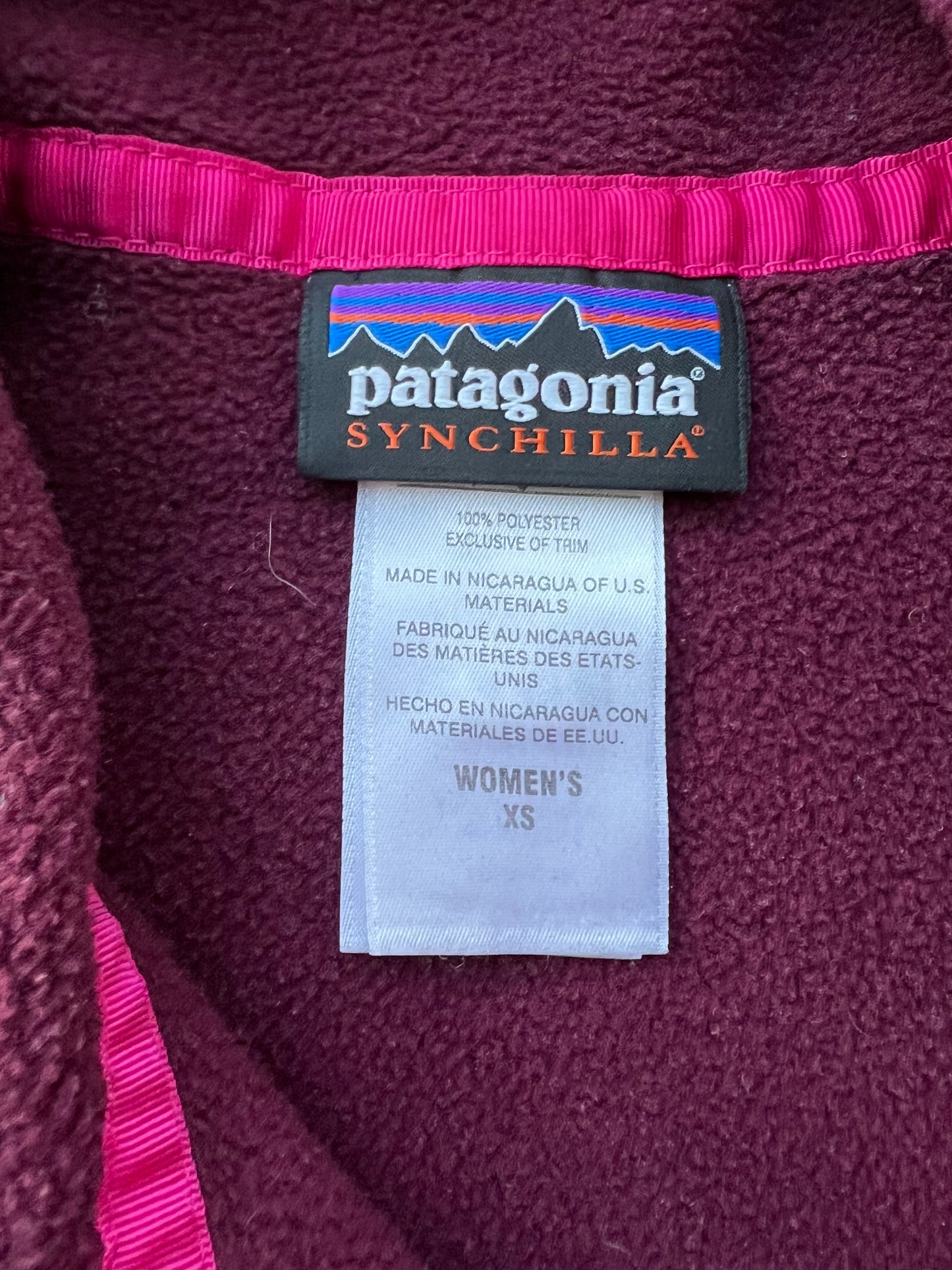 2014 Patagonia Synchilla Fleece Pullover (Women’s XS)