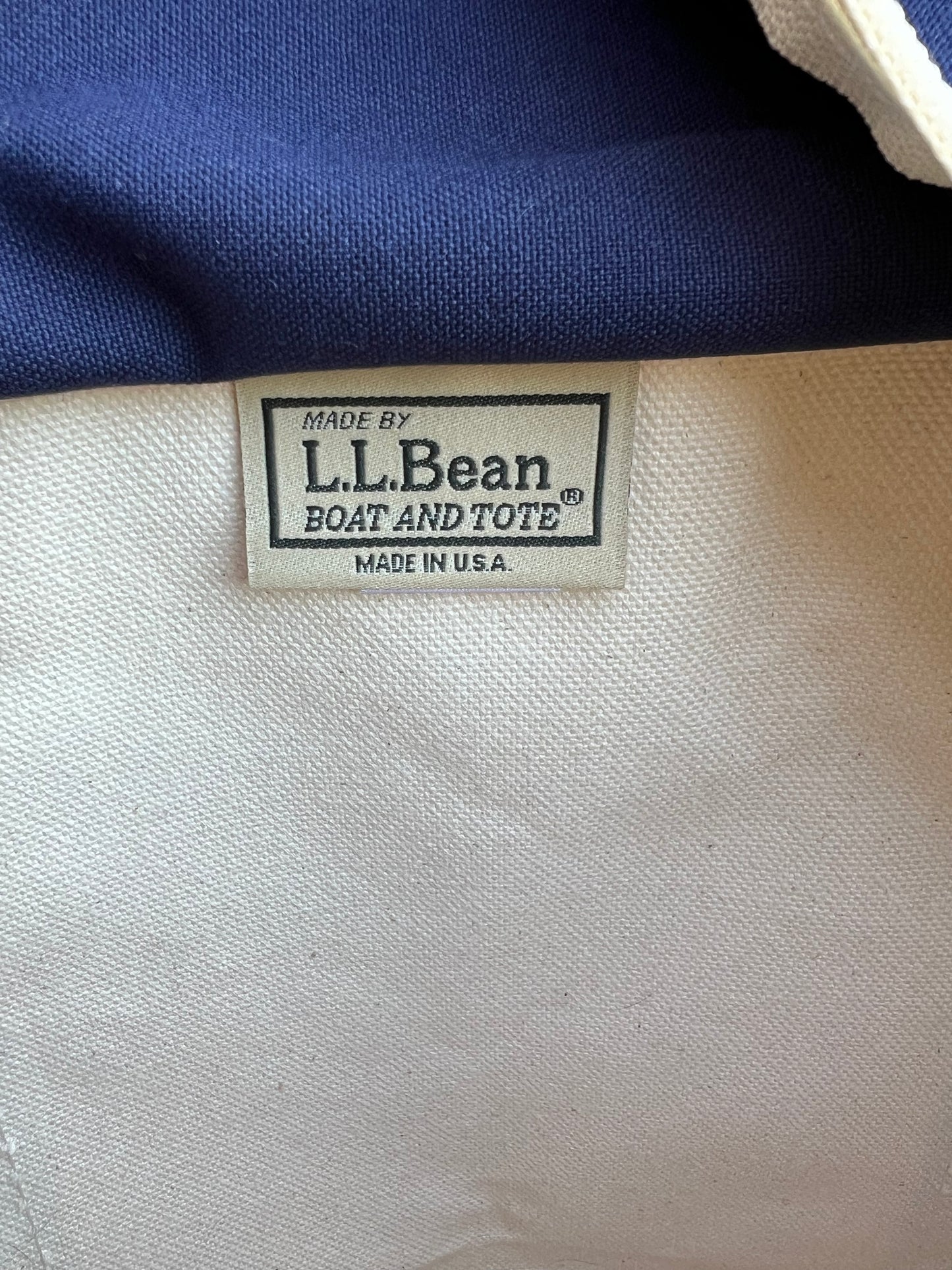LL Bean “Comply” Boat And Tote Bag
