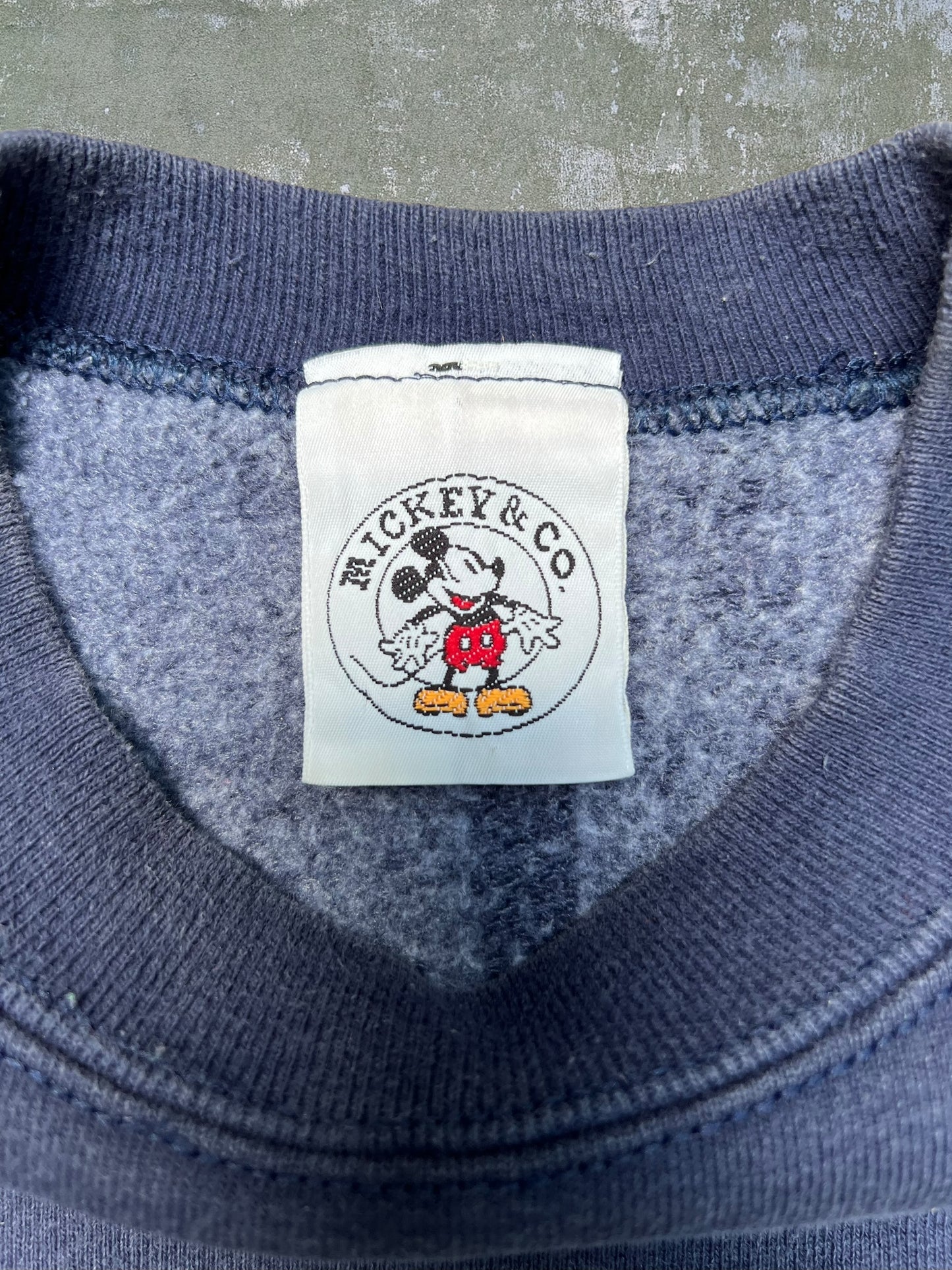 ‘90s Mickey Mouse Polo Crewneck (L)