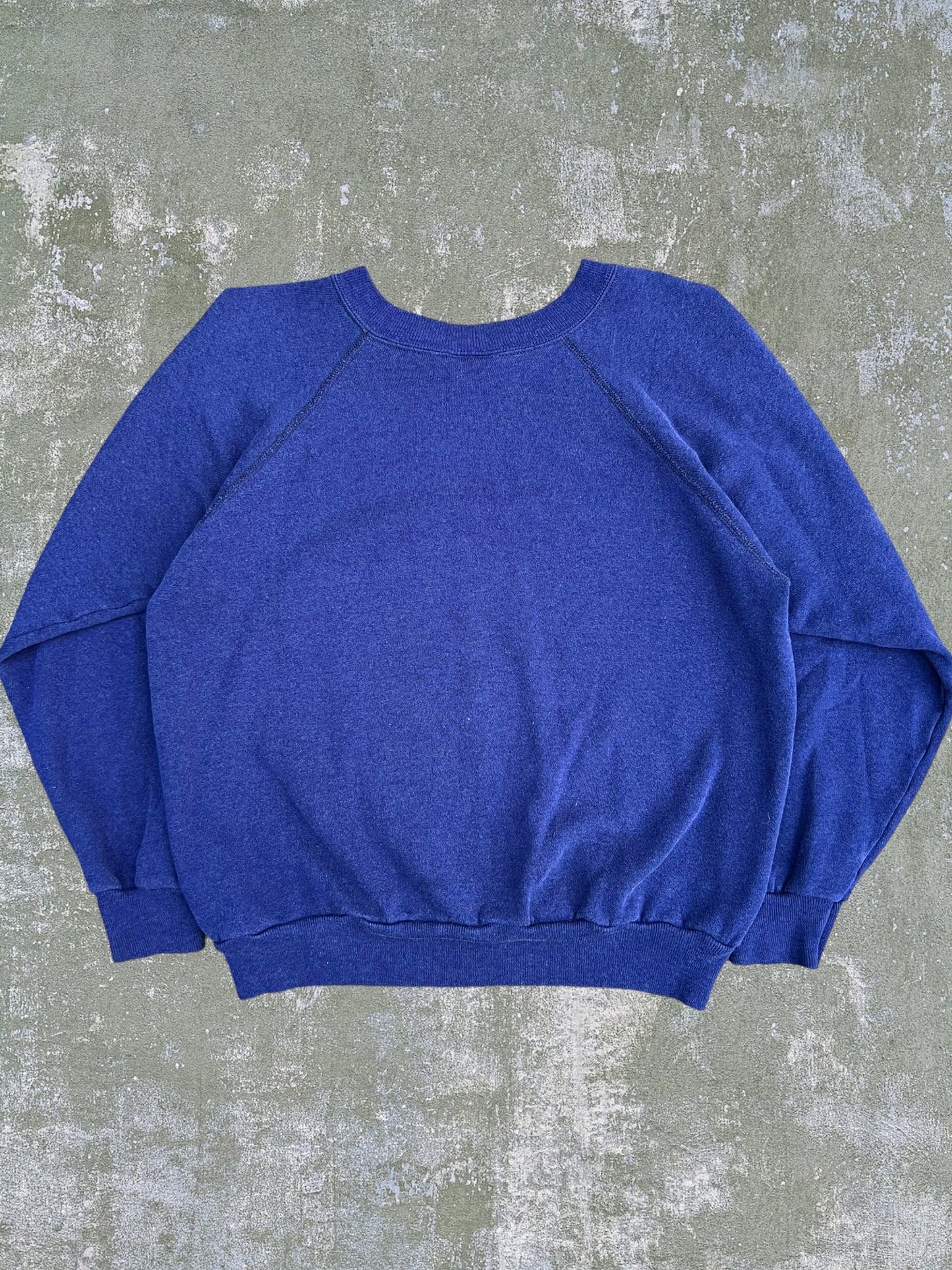 ‘80s Navy Blue Blank Crewneck (S)