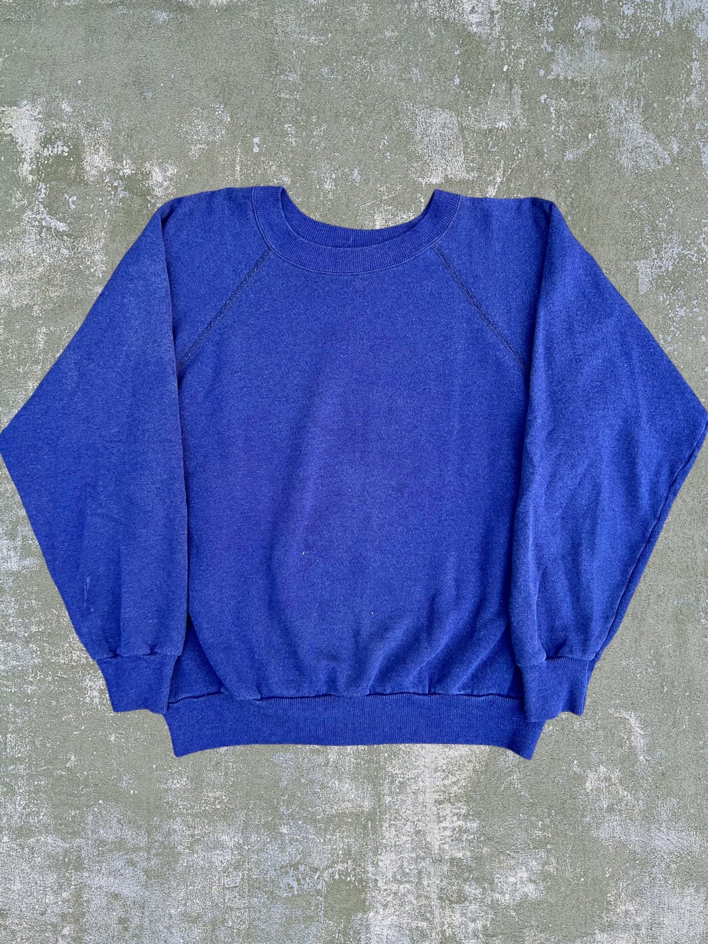 ‘80s Navy Blue Blank Crewneck (S)