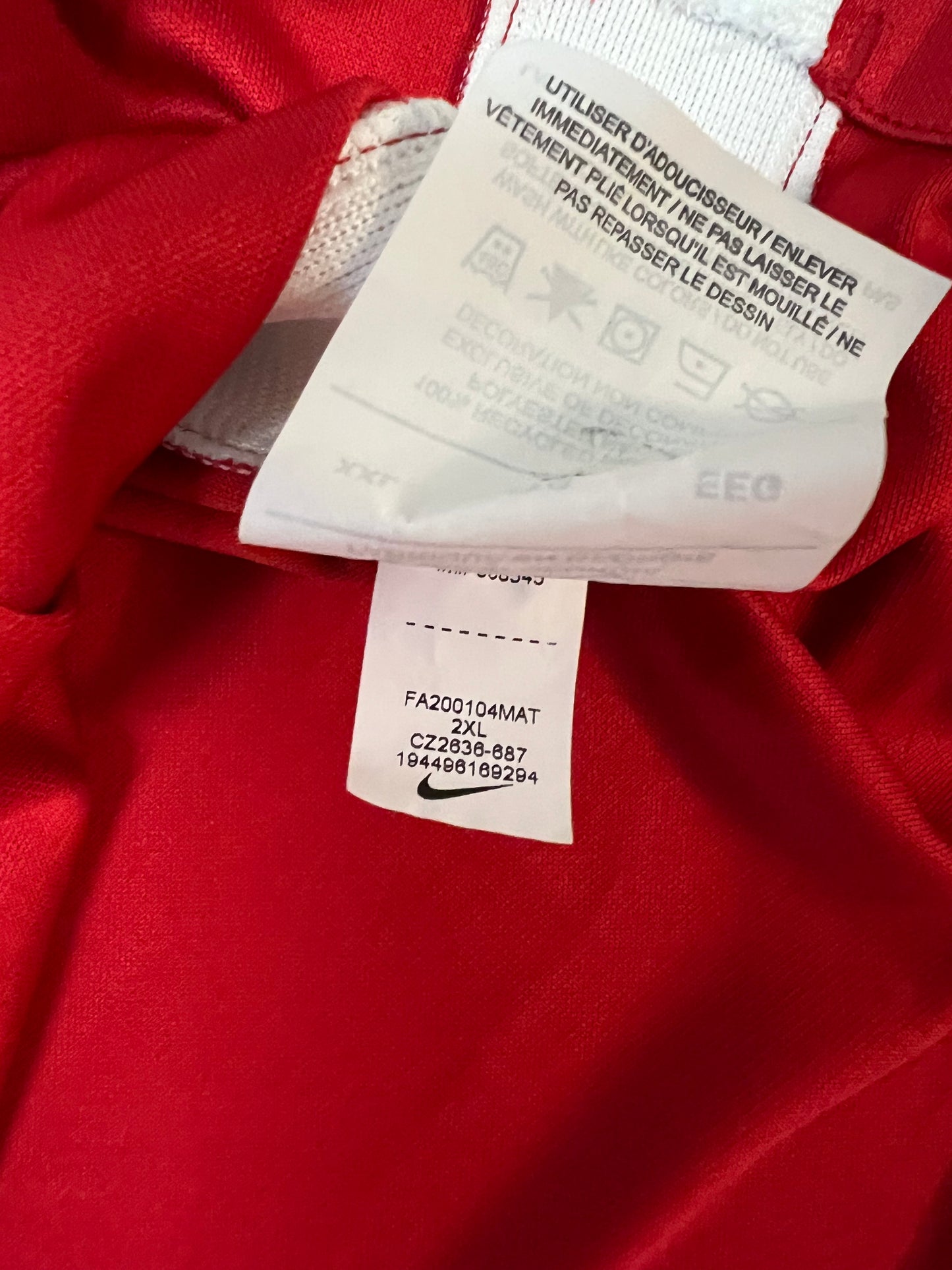 2020 Nike Liverpool Jersey (XXL)