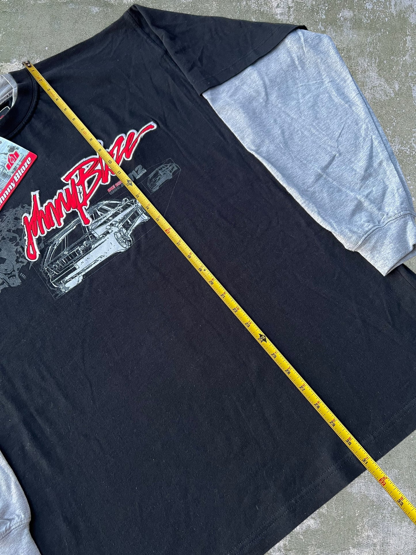 Early-2000s Johnny Blaze Long Sleeve Tee (L) (New With Tags)