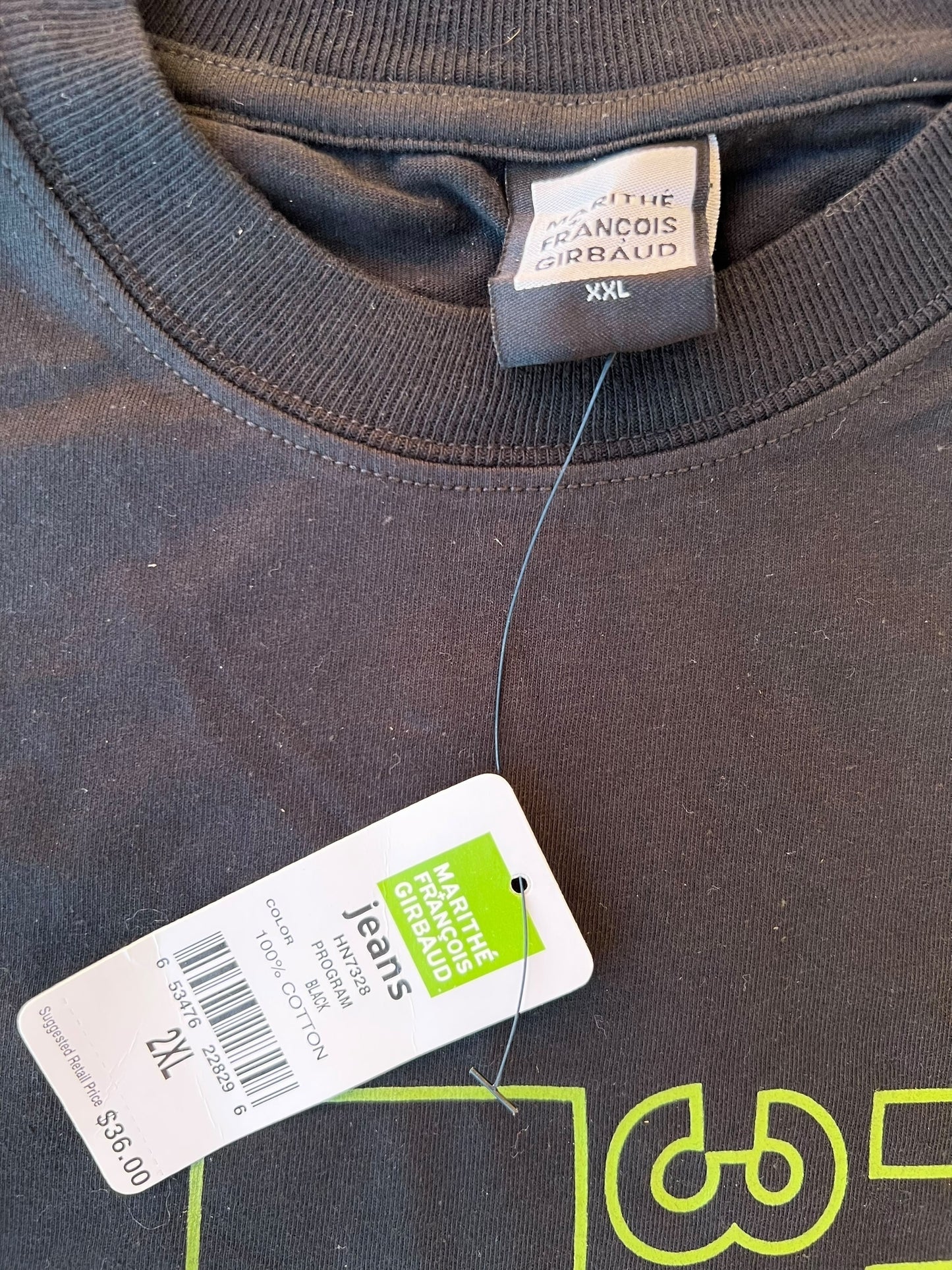 Early-2000s Marithe Francois Girbaud Tee (XXL) (New With Tags)