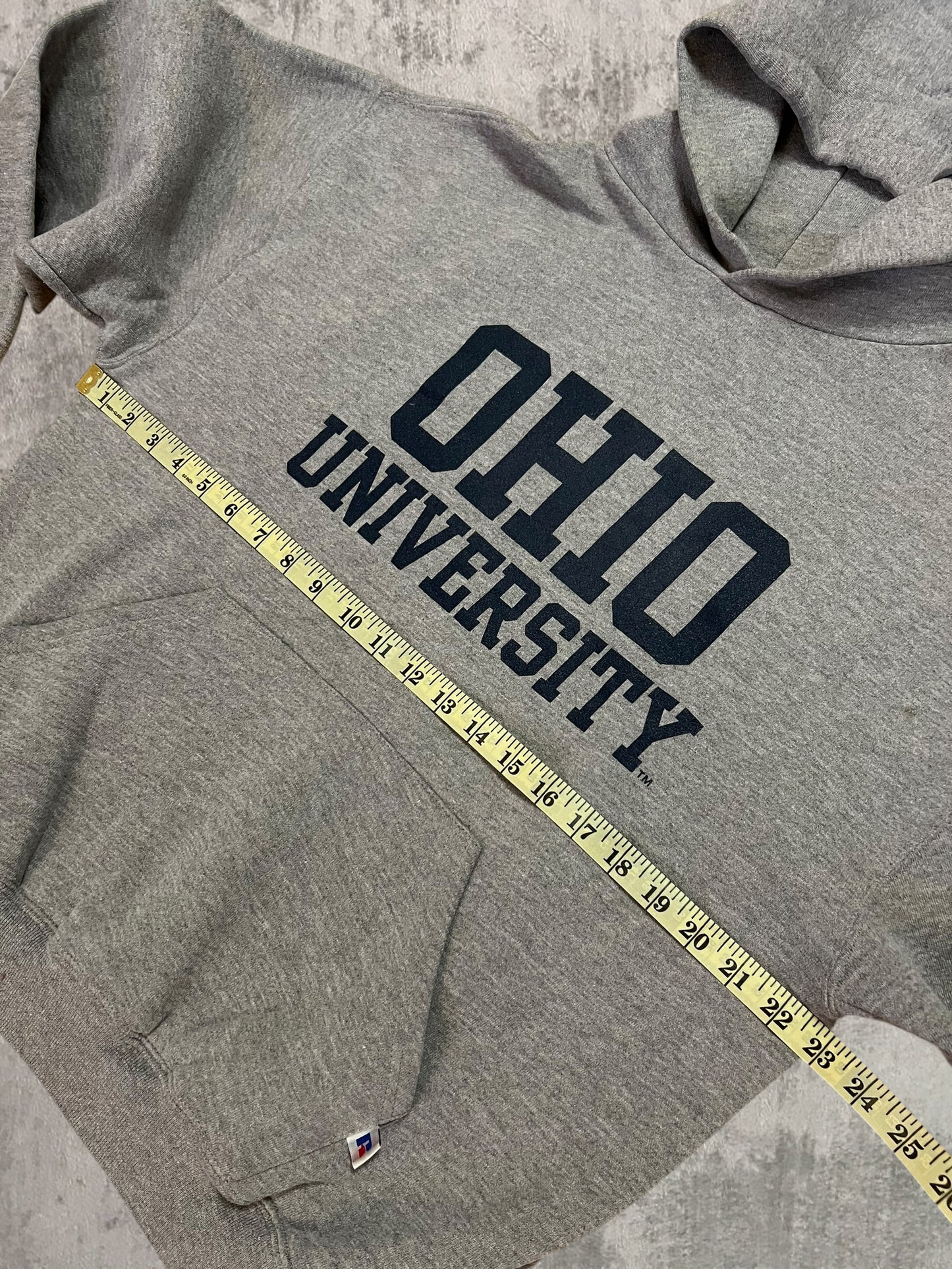 Early-2000s Russell Athletic Ohio University Hoodie (L)