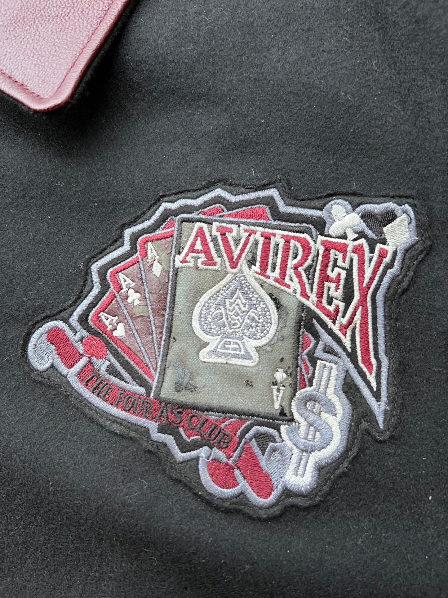 Early-2000s Avirex King Casino Leather Jacket (5XL) (New With Tags)