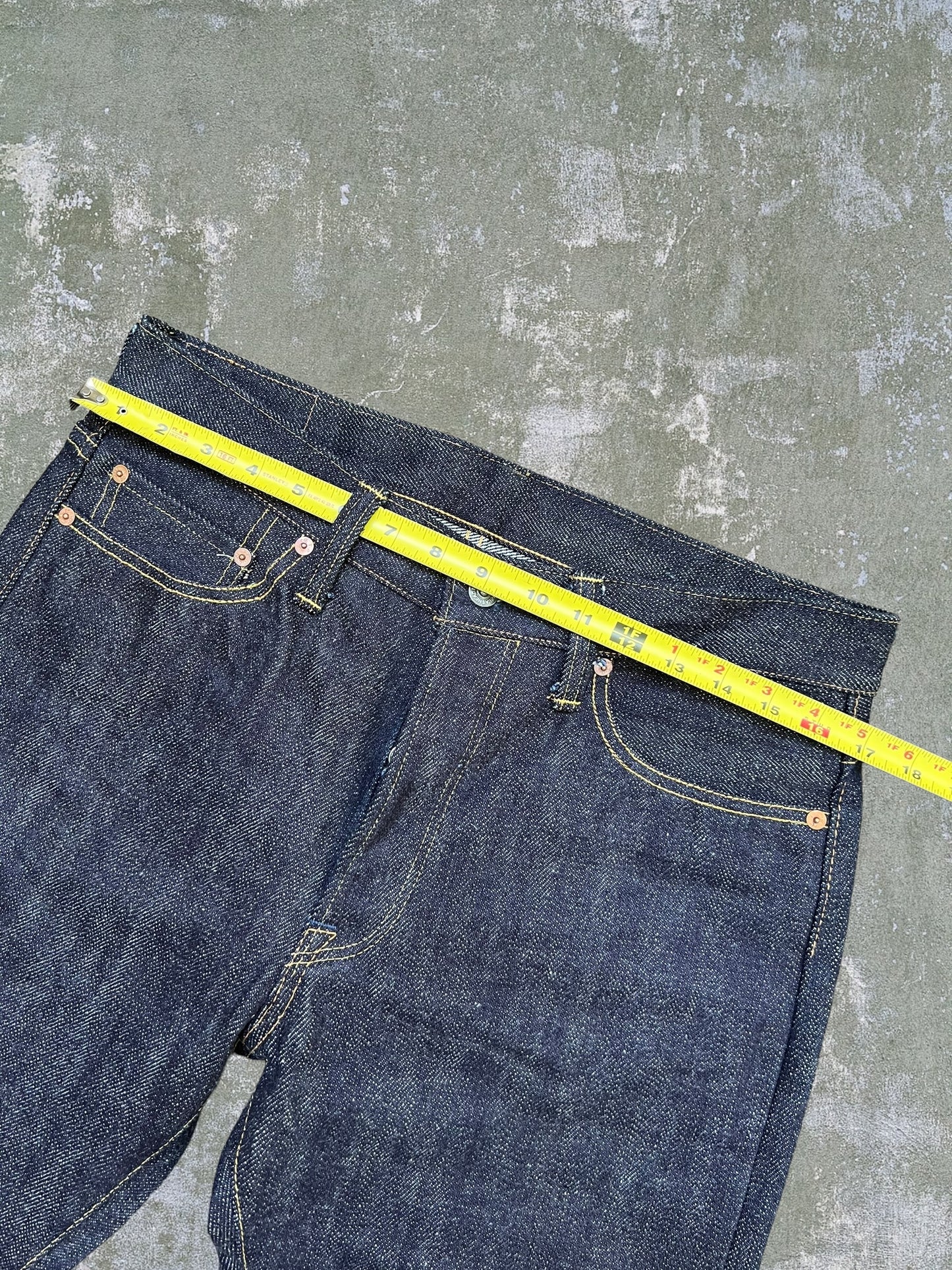 The Flat Head 3202 Selvedge Denim Jeans (32x36)