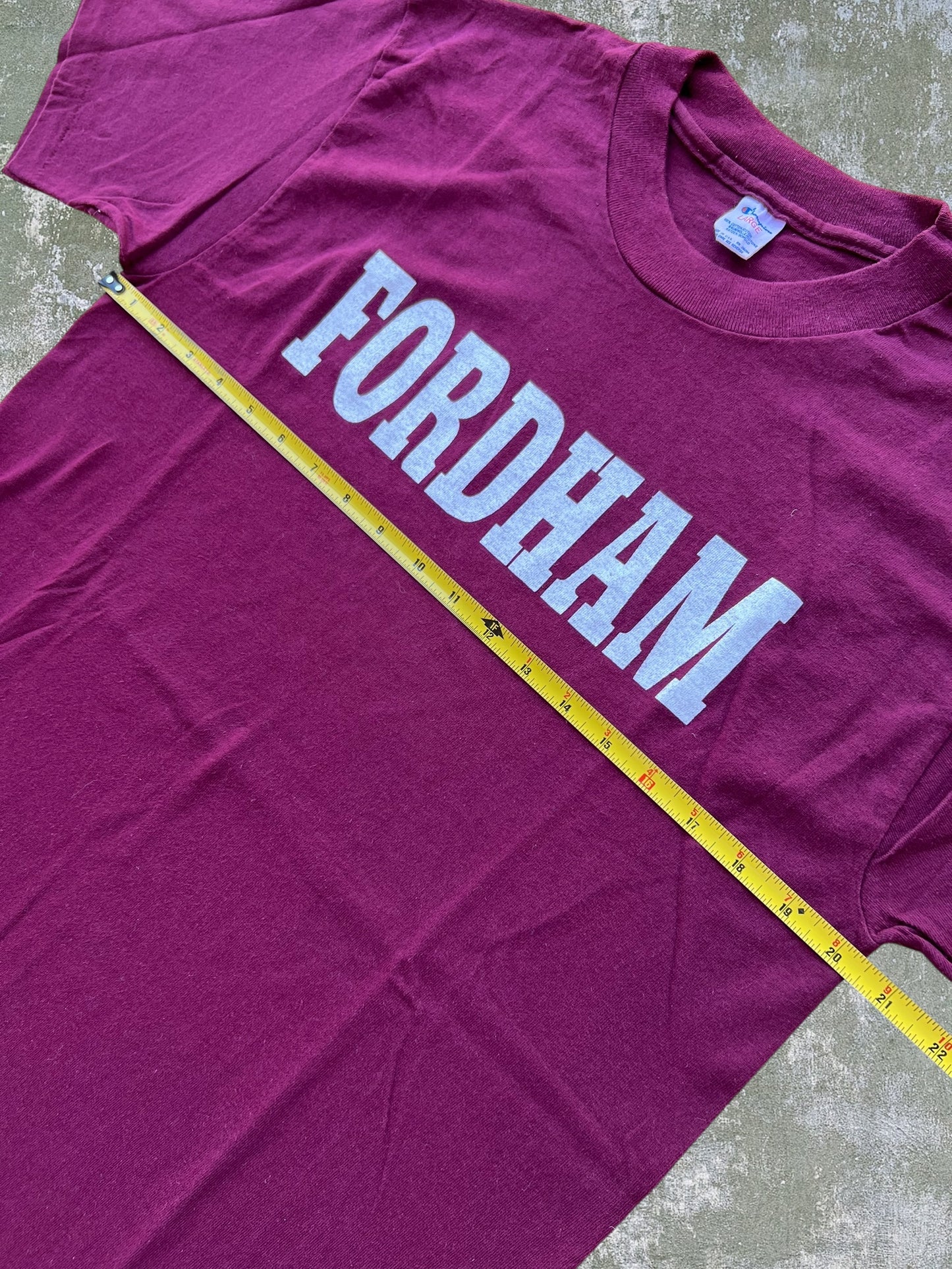 ‘90s Champion Fordham University Tee (L)