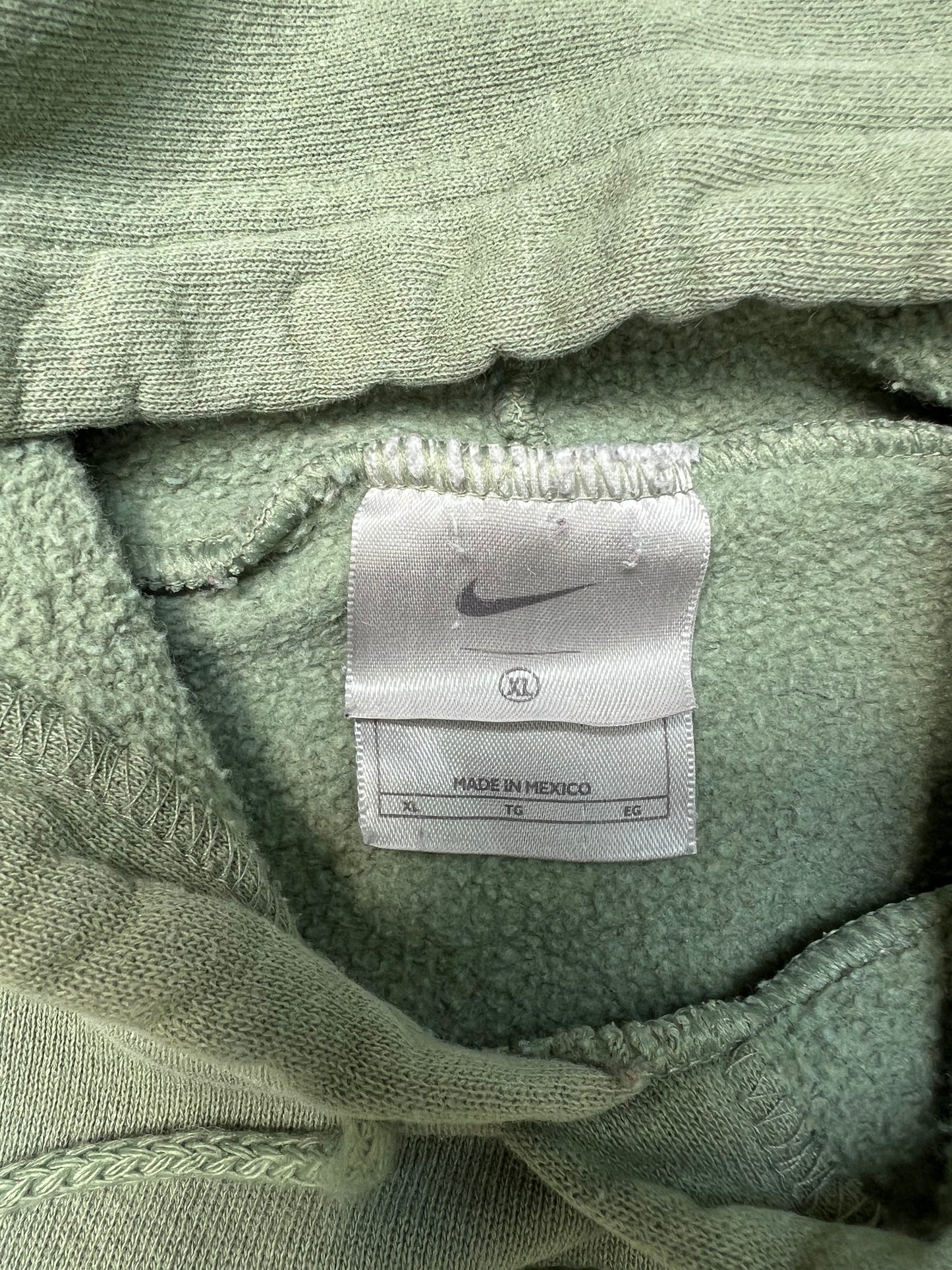 Early-2000s Nike Center Spell-out Hoodie (XL)