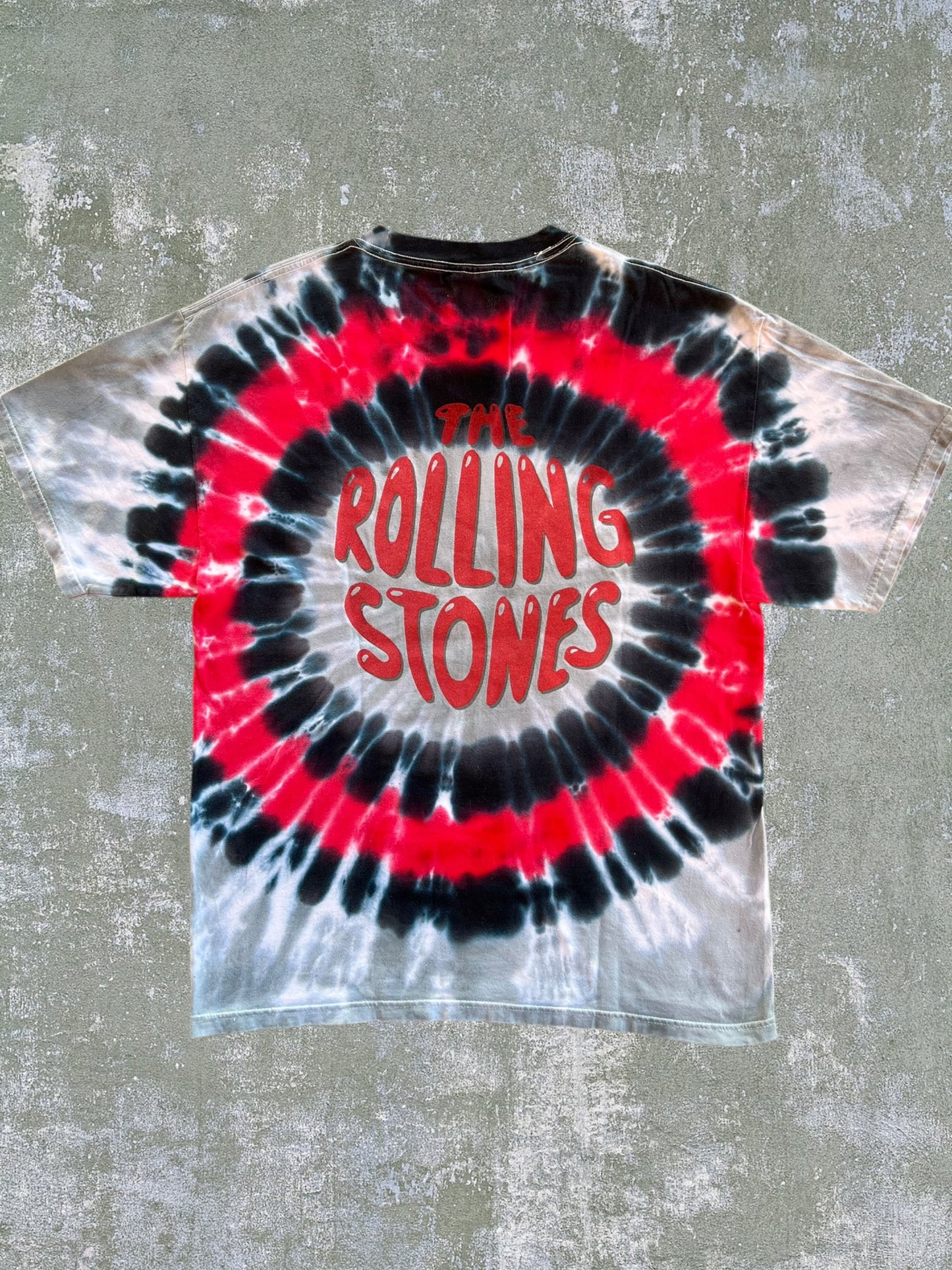 '90s The Rolling Stones Tie Dye Tee (L)