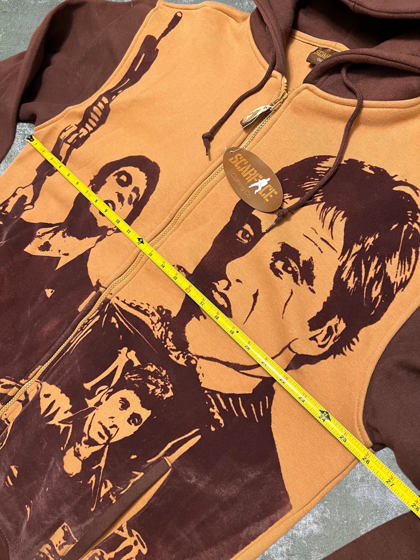 Early-2000s Scarface Clothing Co Zip Hoodie (XL) (New With Tags)