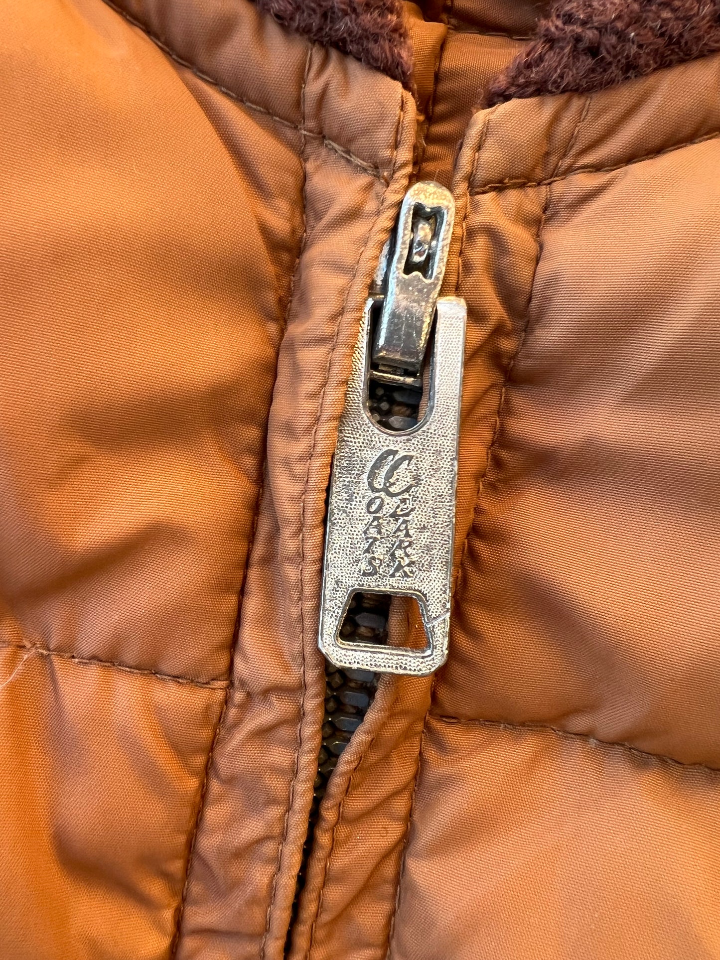 ‘70s Down Filled Puffer Jacket (M)