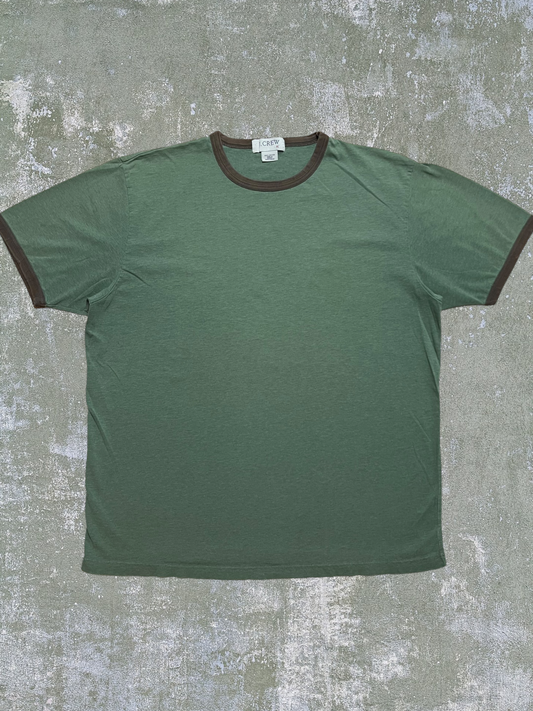 Early-2000s J Crew Ringer Tee (XL)