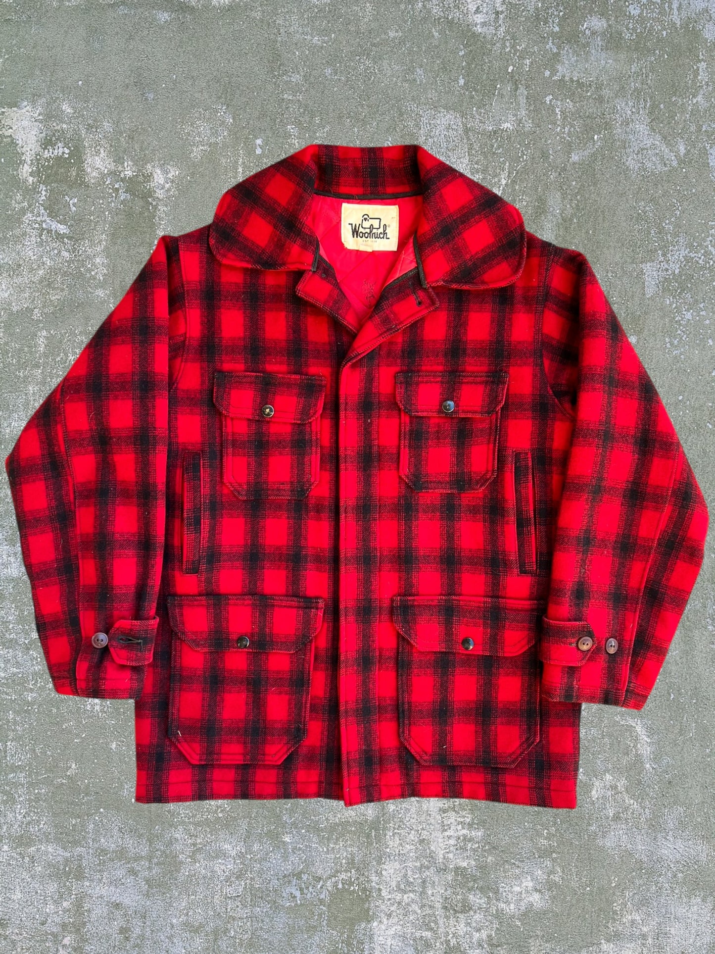 ‘70s Woolrich Mackinaw Jacket (M)