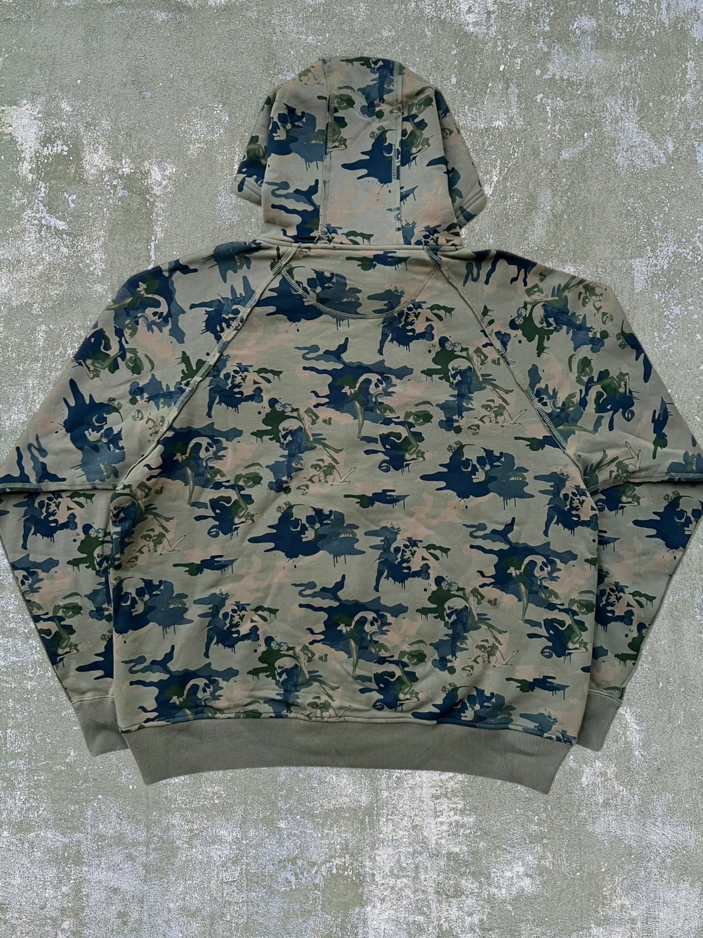 Early-2000s Marc Ecko Cut & Sew Zip Hoodie (XXL) (New With Tags)