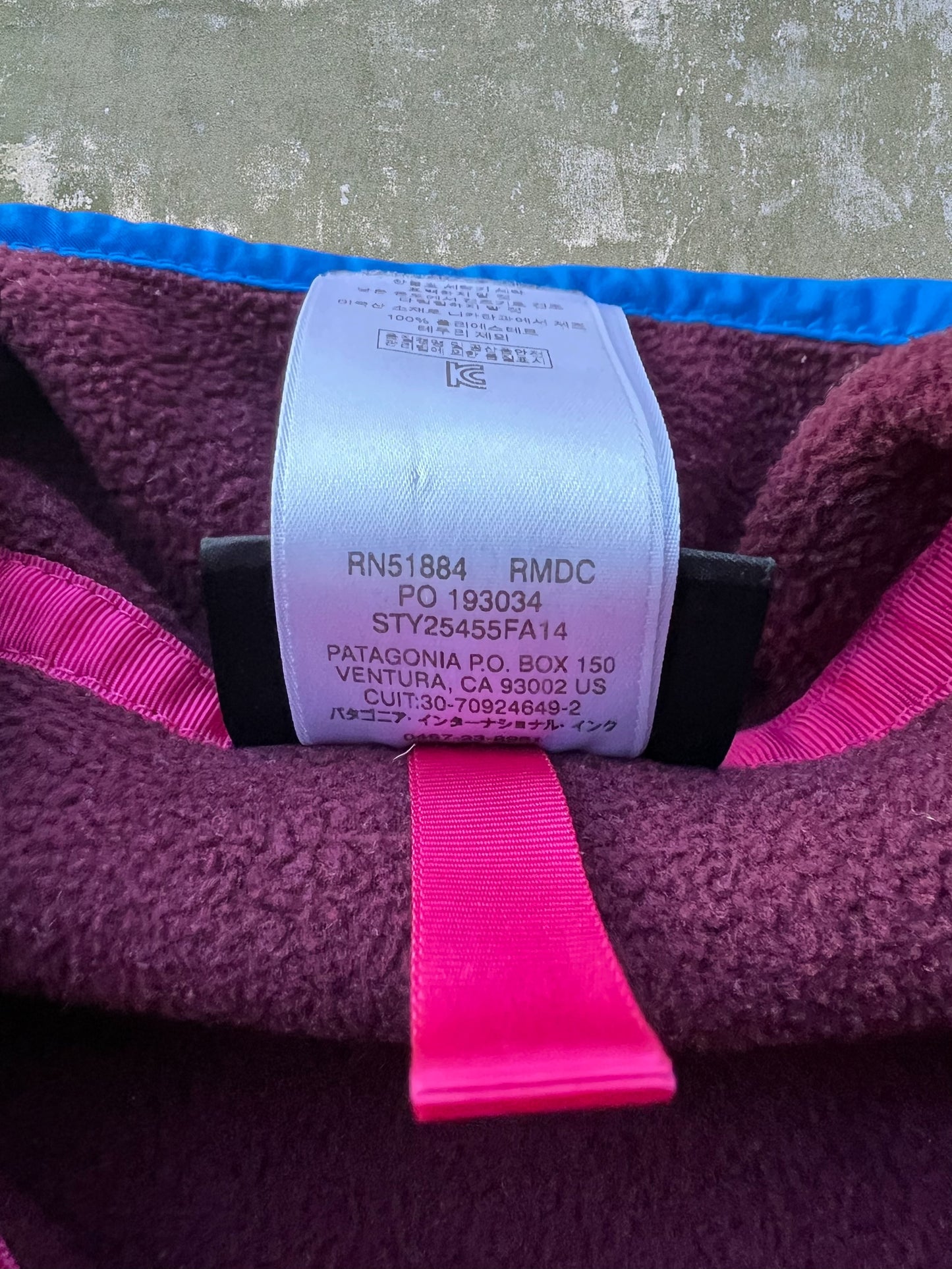 2014 Patagonia Synchilla Fleece Pullover (Women’s XS)
