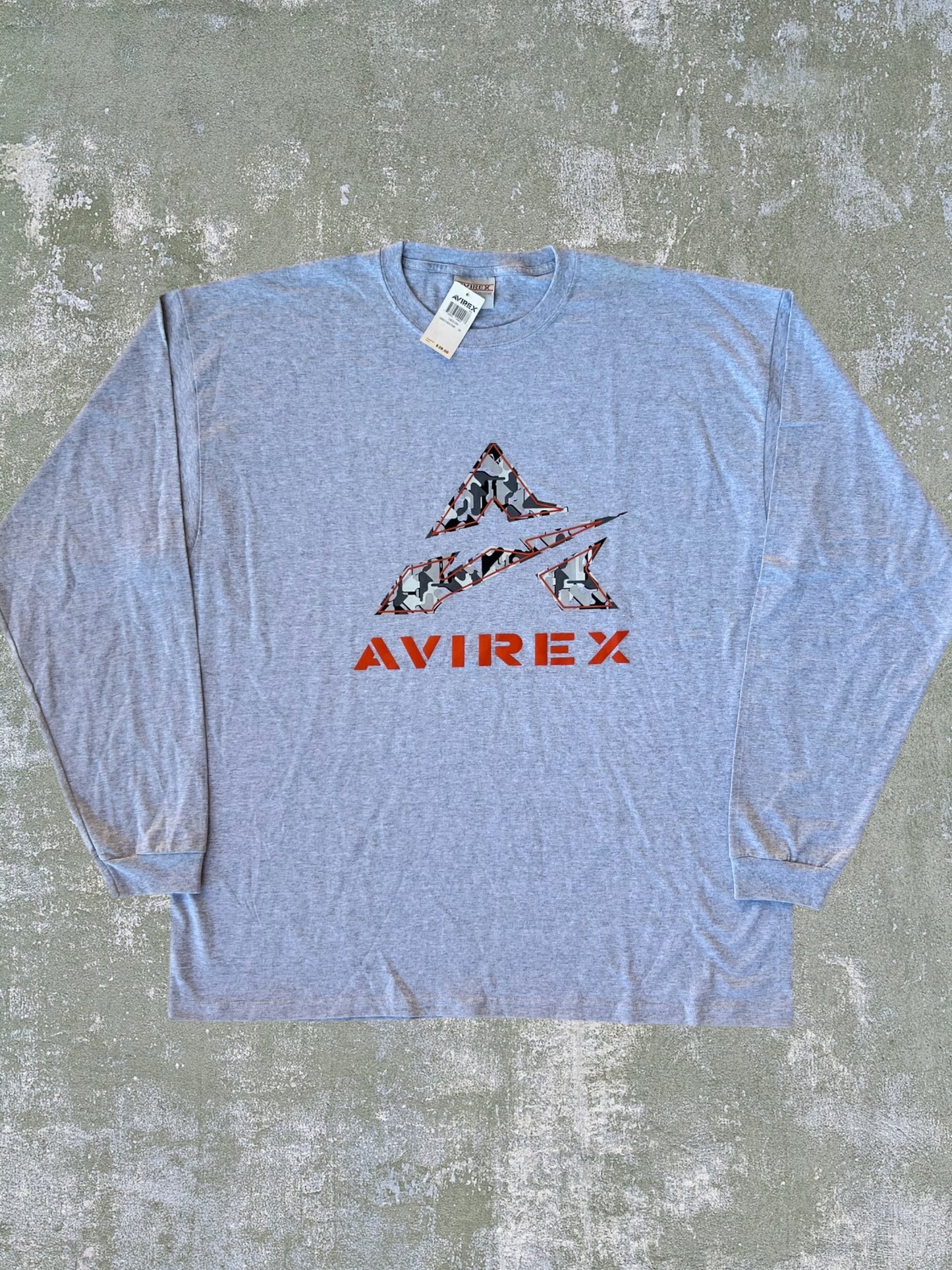 Early-2000s Avirex Long Sleeve Tee (XXL) (New With Tags)