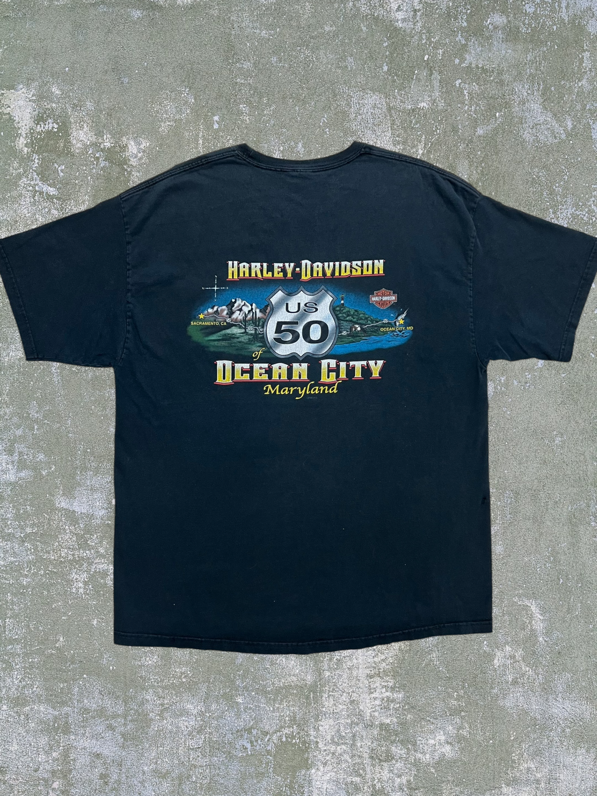 2010 Harley Davidson “Too Tough To Die” Pocket Tee (L)