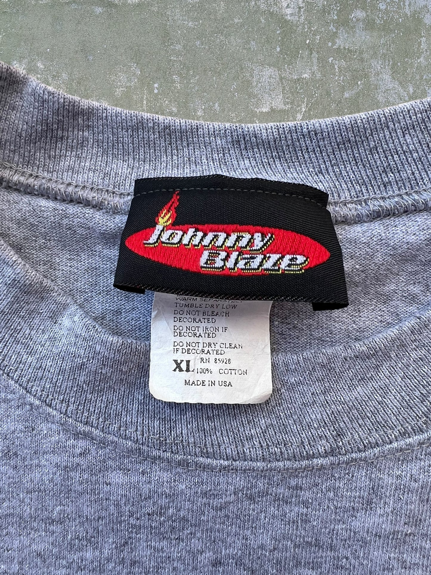 Late-90s/Early-2000s Johnny Blaze Long Sleeve Tee (XL)