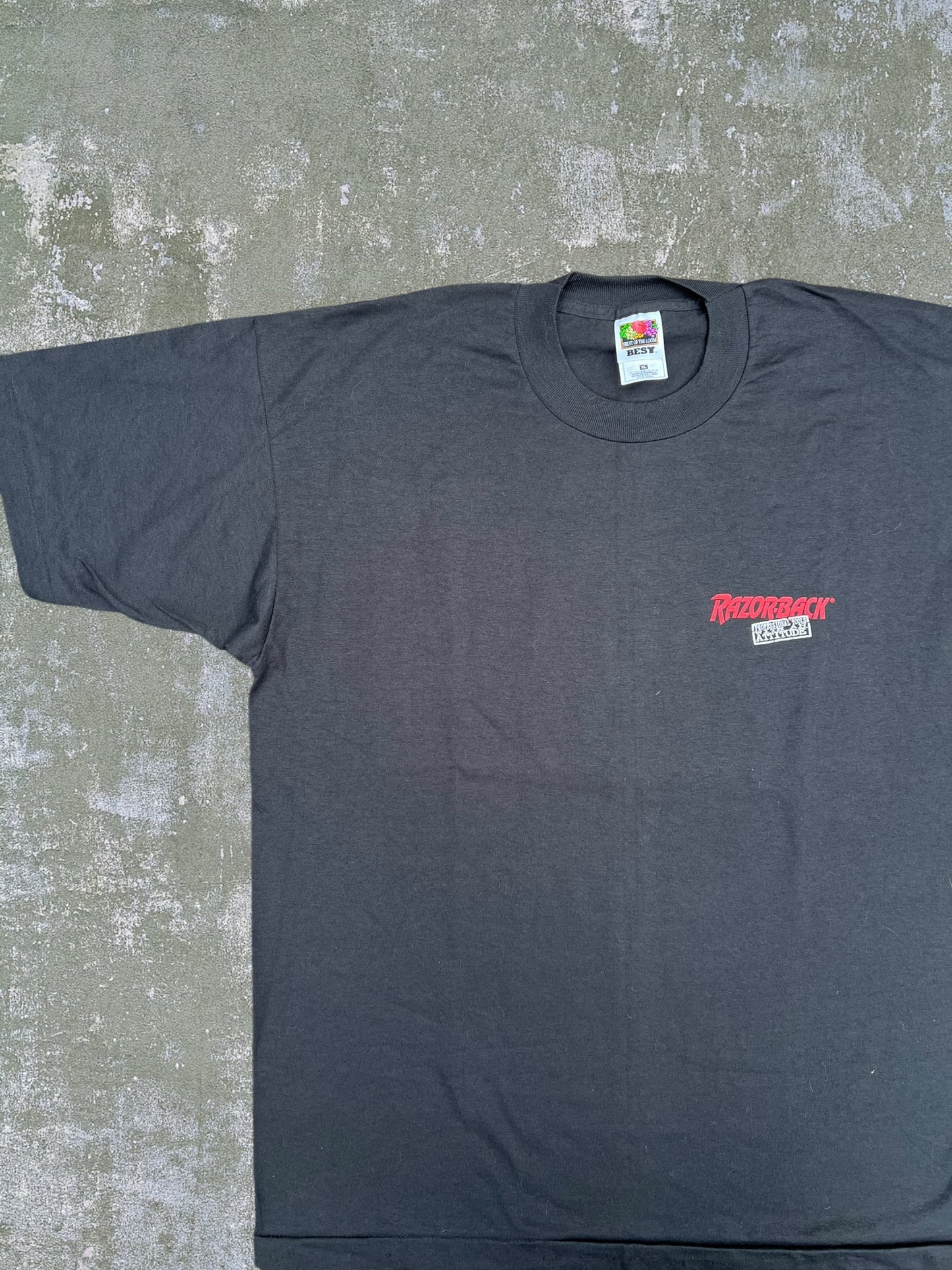 ‘90s Razor-Back Tools Tee (XL)