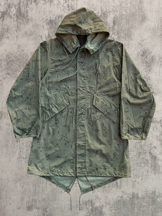 ‘80s US Military Night Desert Camo Fishtail Parka (S)