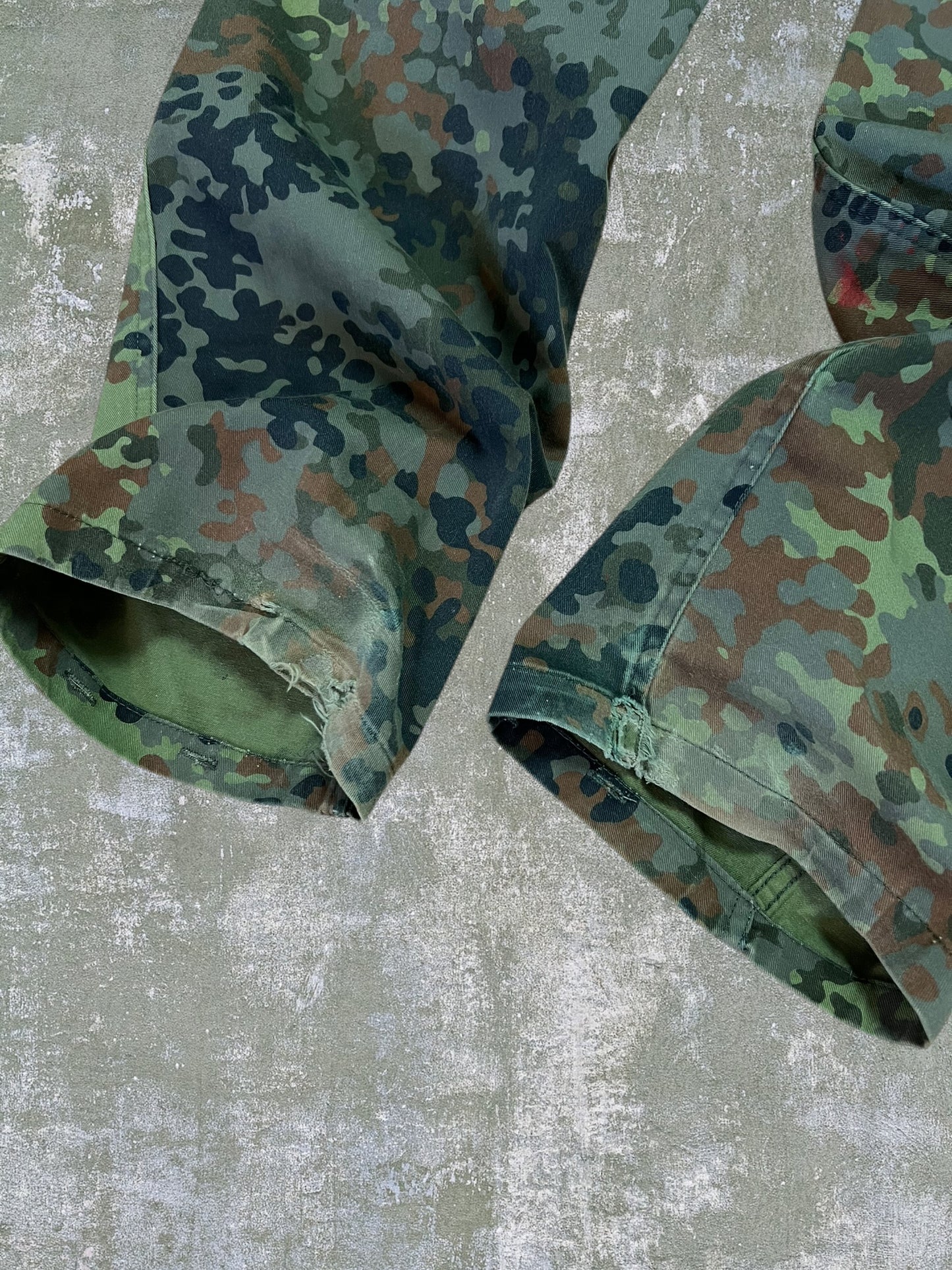 2000s German Army Flecktarn Camo Combat Pants (L)
