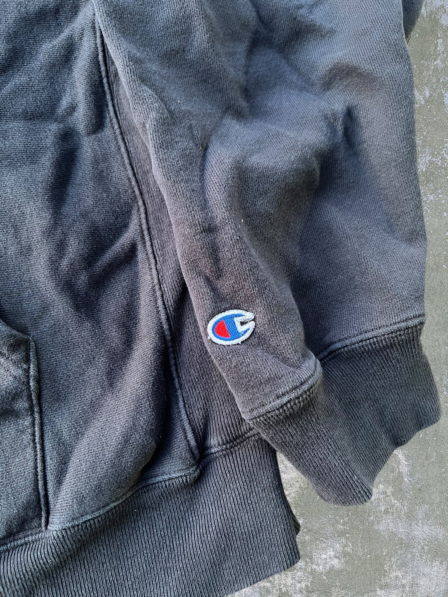 Early-2000s Champion University of Iowa Reverse Weave Crewneck (XL)