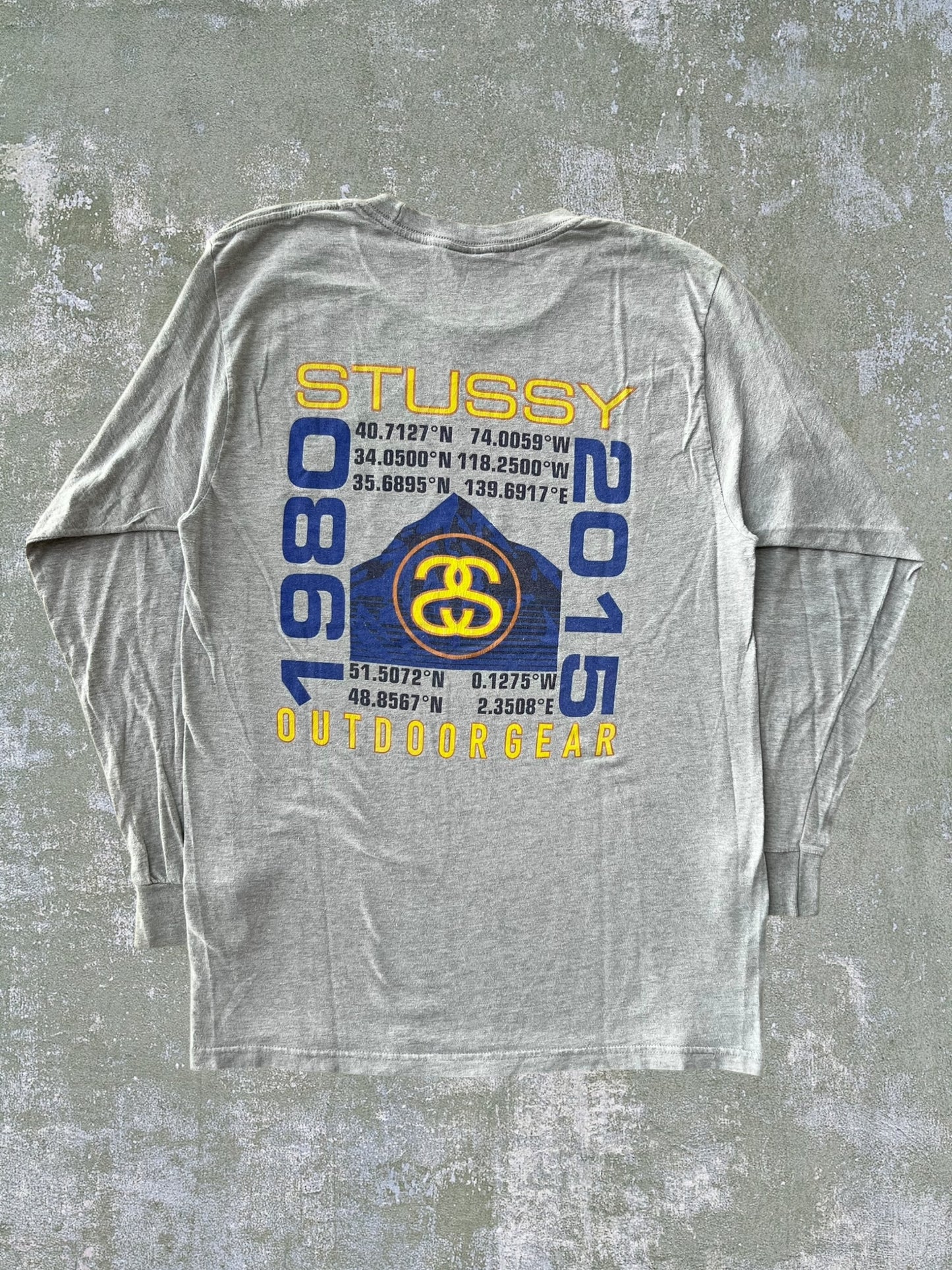 2015 Stüssy Outdoor Gear Long Sleeve Tee (M)