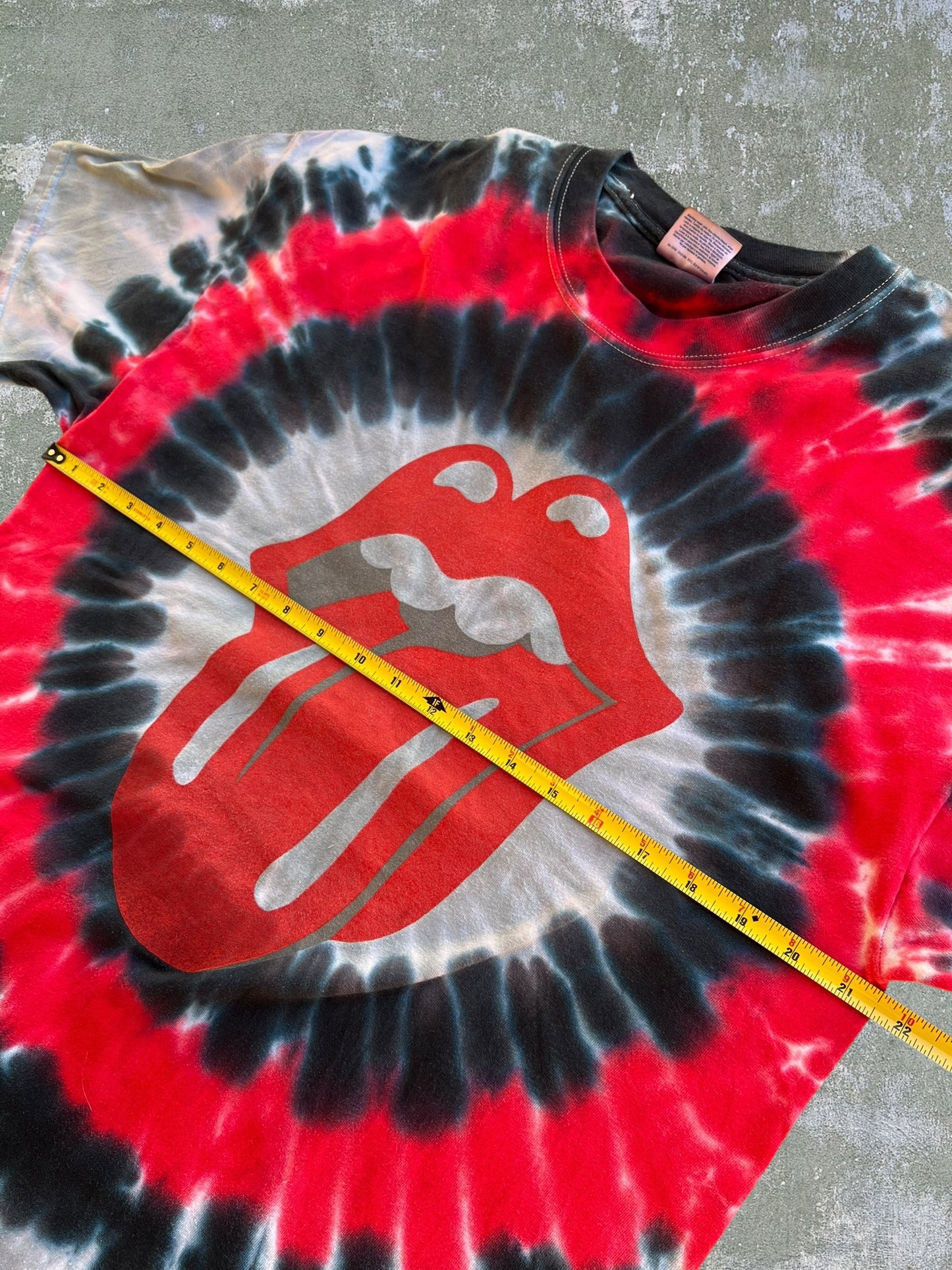 '90s The Rolling Stones Tie Dye Tee (L)