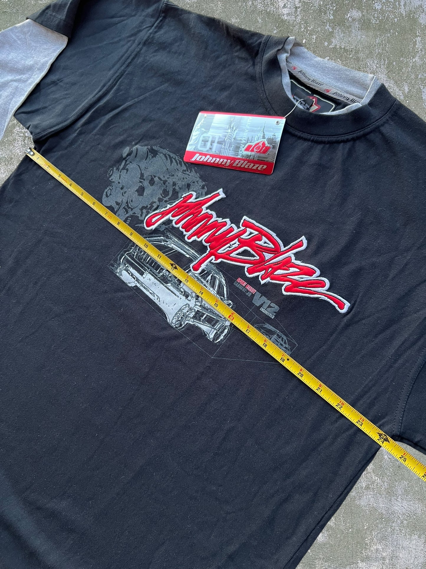 Early-2000s Johnny Blaze Long Sleeve Tee (L) (New With Tags)