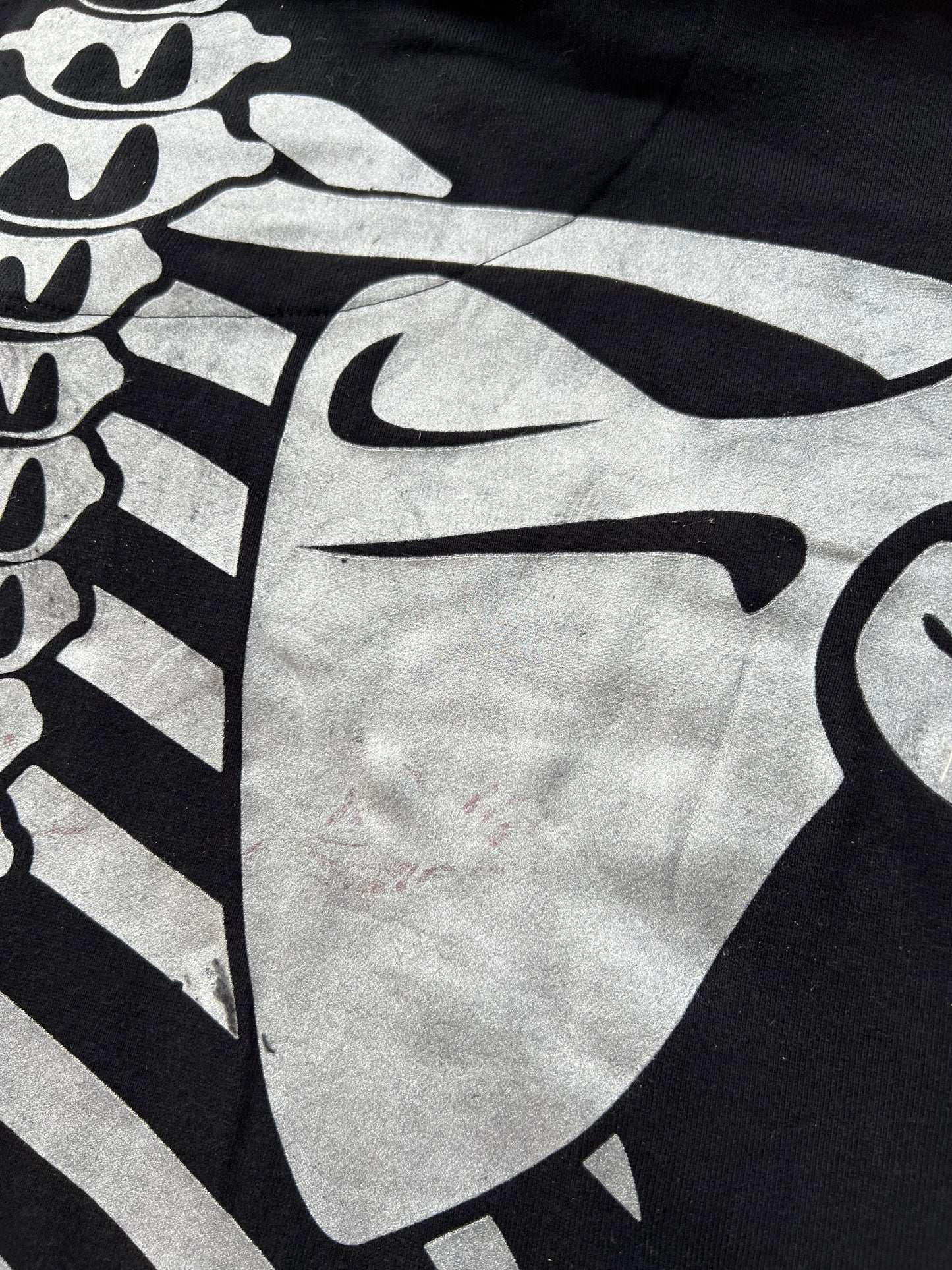 Early-2000s Pepe Jeans Skeleton Zip Hoodie (4XL) (New With Tags)