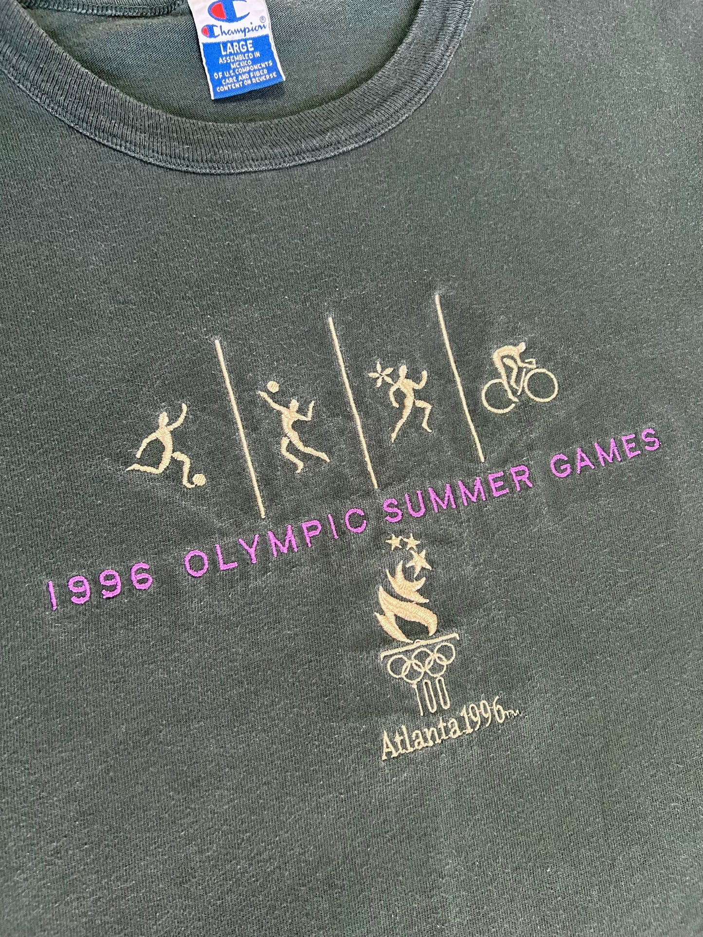 1996 Champion Atlanta Olympics Tee (L)