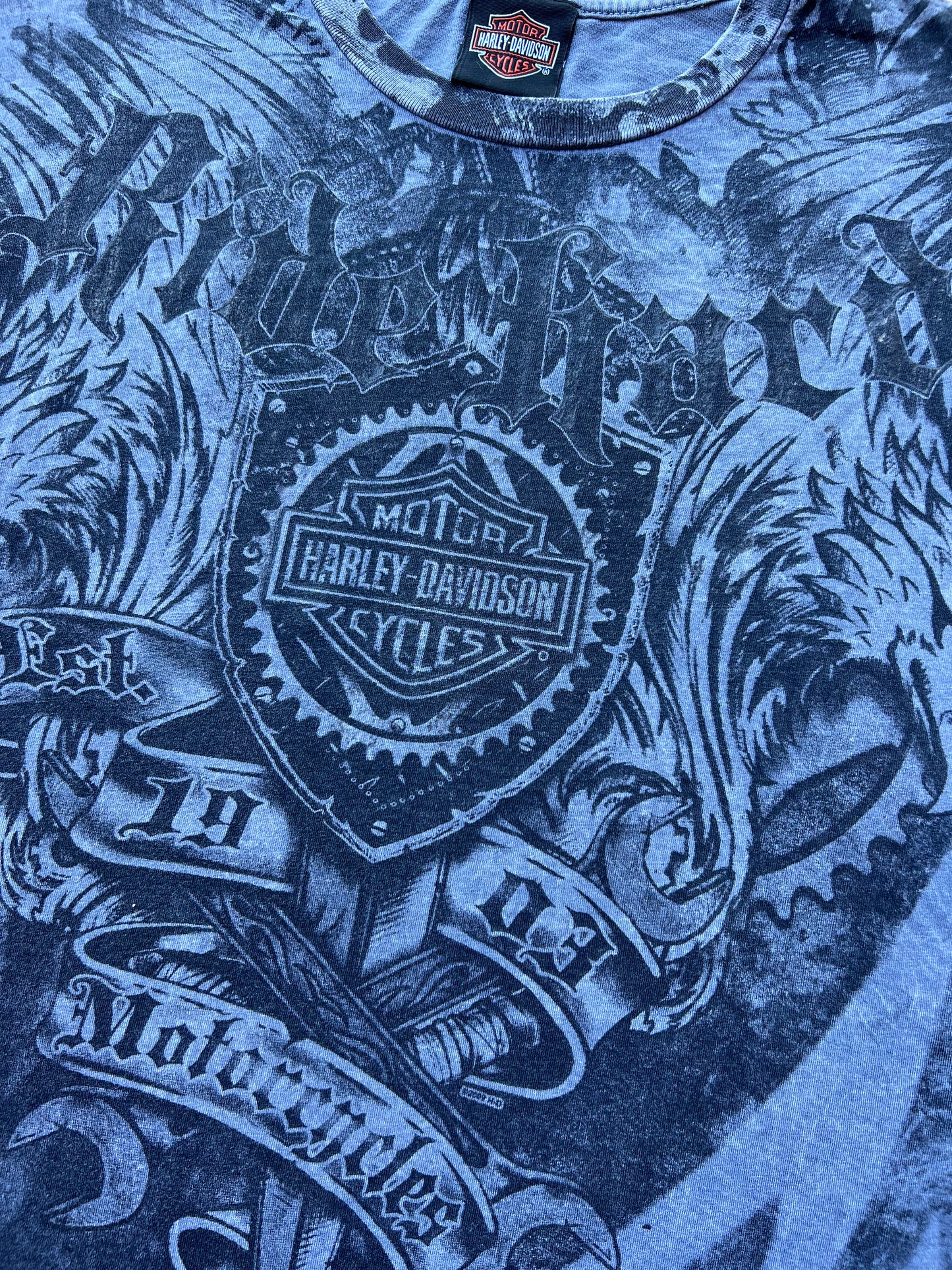 2009 Harley Davidson All Over Print Tee (M)