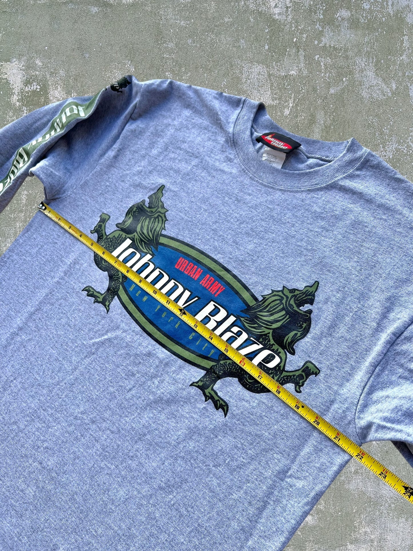 Late-90s/Early-2000s Johnny Blaze Long Sleeve Tee (L)