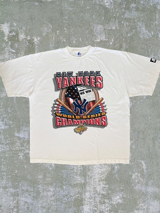 1996 Starter New York Yankees World Series Champions Tee (XL)