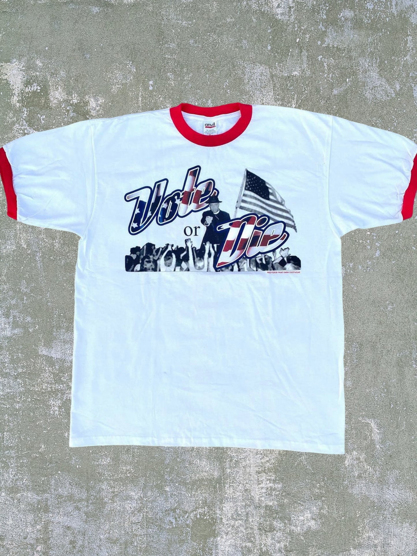 2004 “Vote Or Die” Rev Run Tee (XXL)