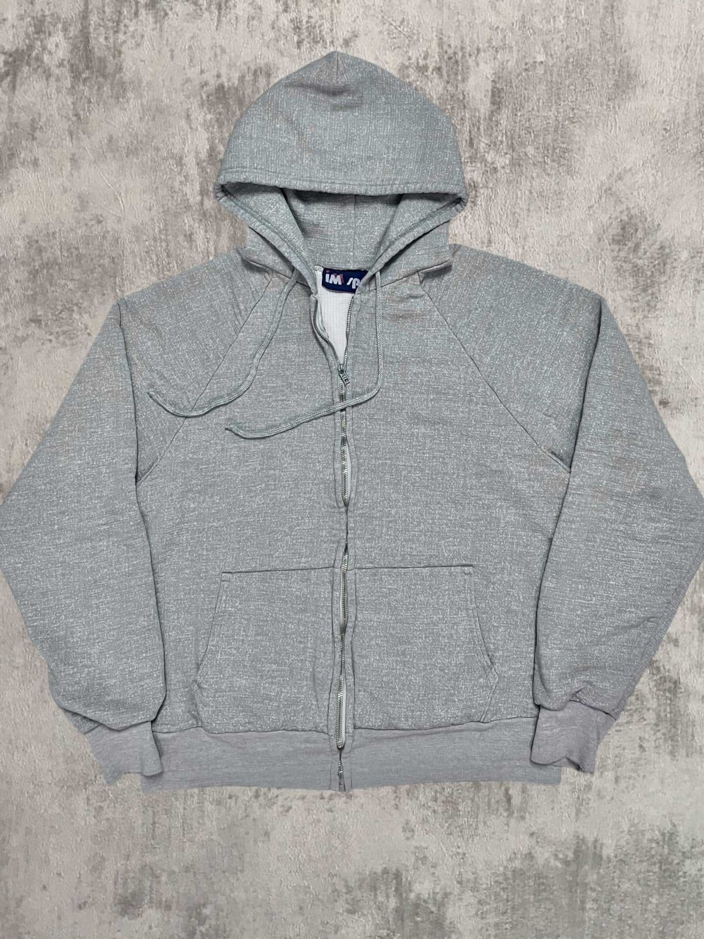 ‘80s Thermal Lined Zip Hoodie (S)