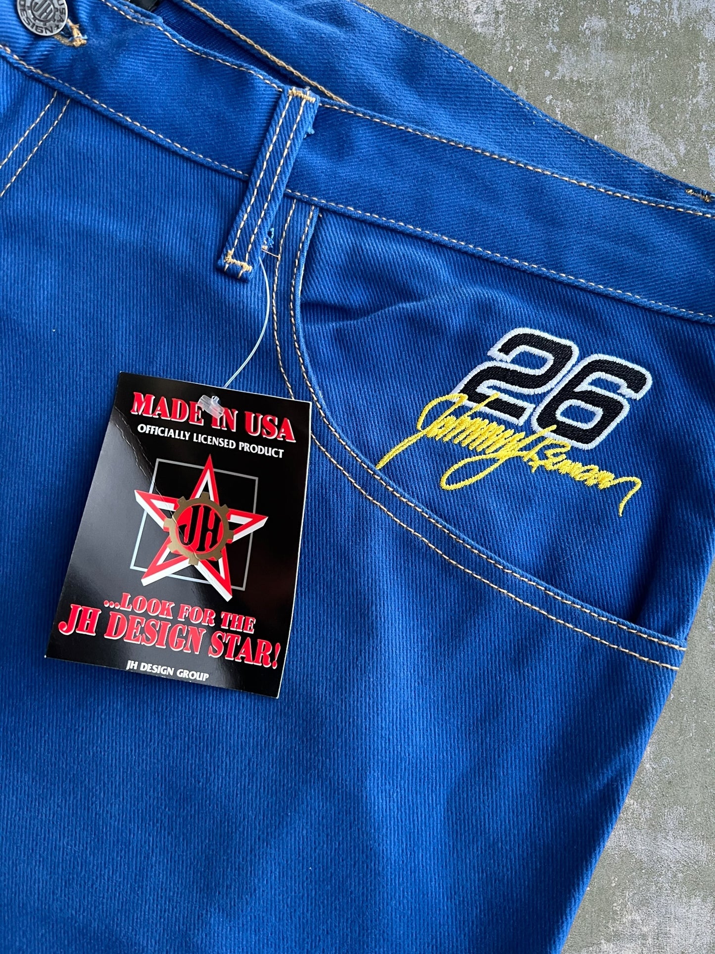 Late-90s Jeff Hamilton Cheerios Racing Jeans (42) (New With Tags)