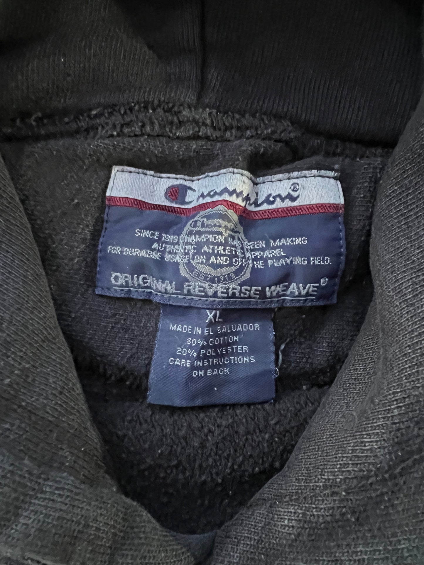 Early-2000s Champion University of Iowa Reverse Weave Crewneck (XL)