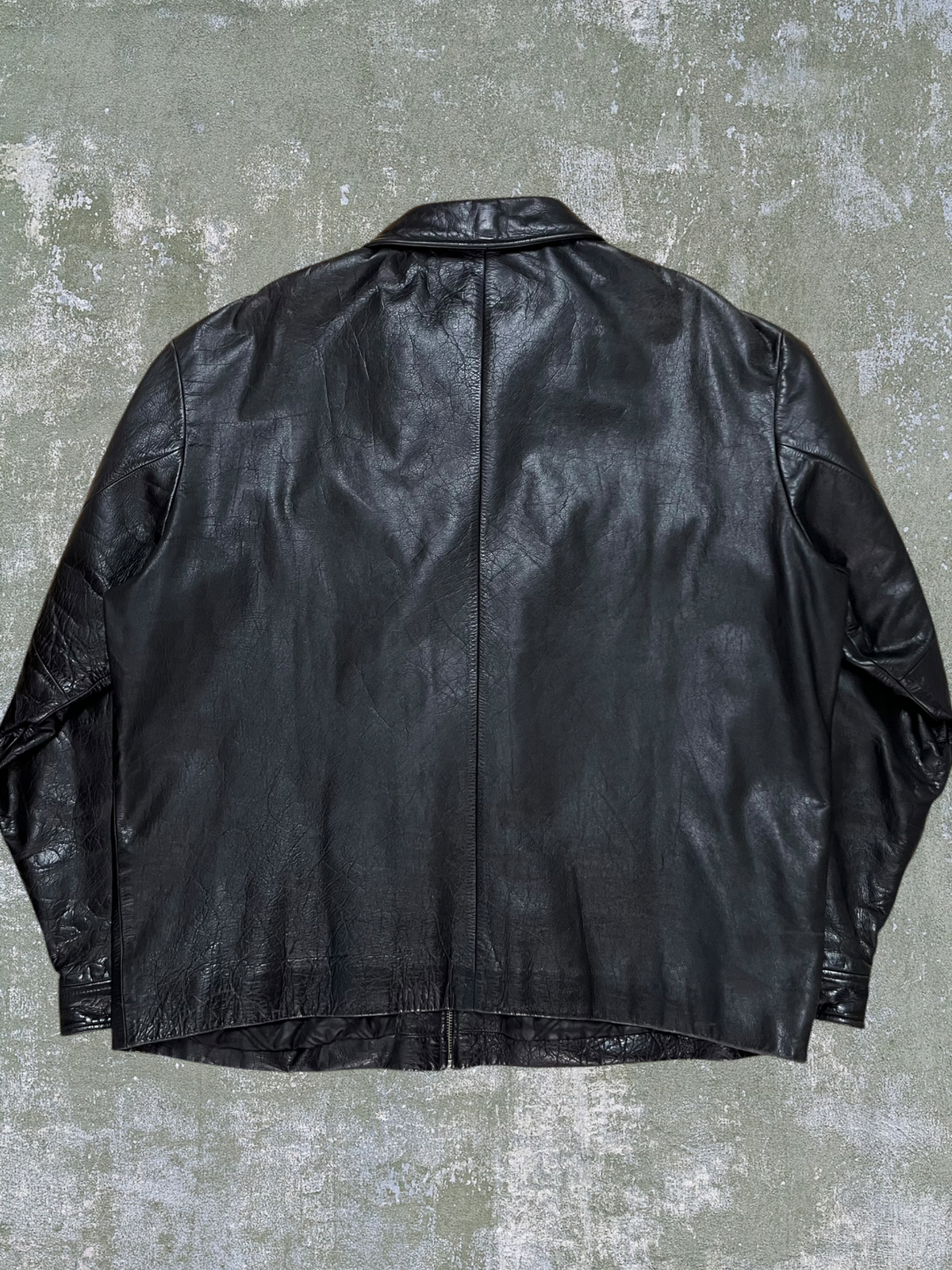 Early-2000s Gap Leather Jacket (XXL)