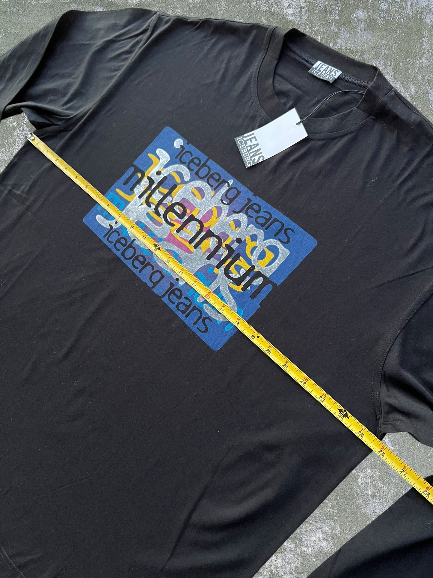 Early-2000s Iceberg Jeans Long Sleeve Tee (XL) (New With Tags)