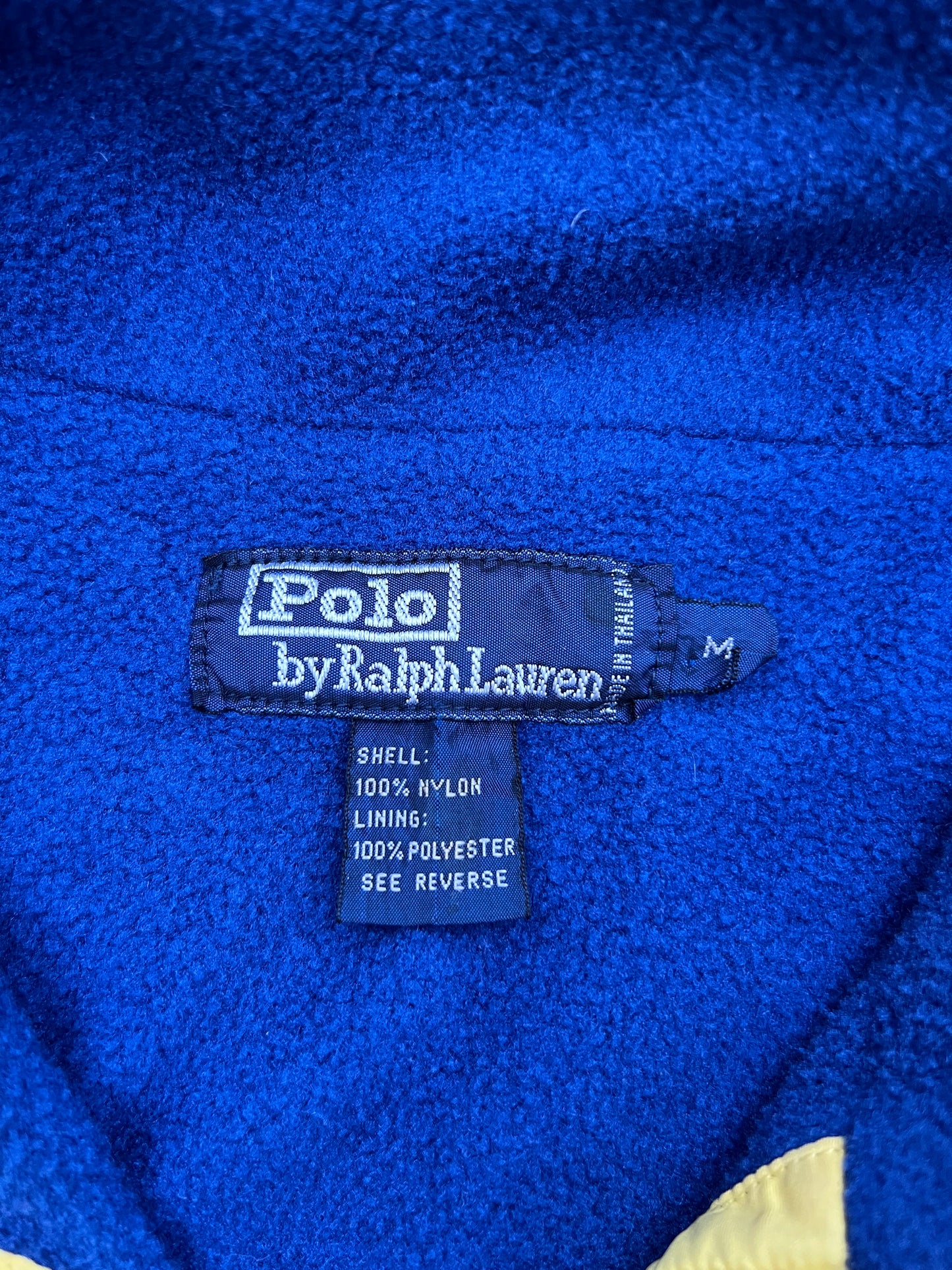 ‘90s Polo Sport Fleece Lined Jacket (M)