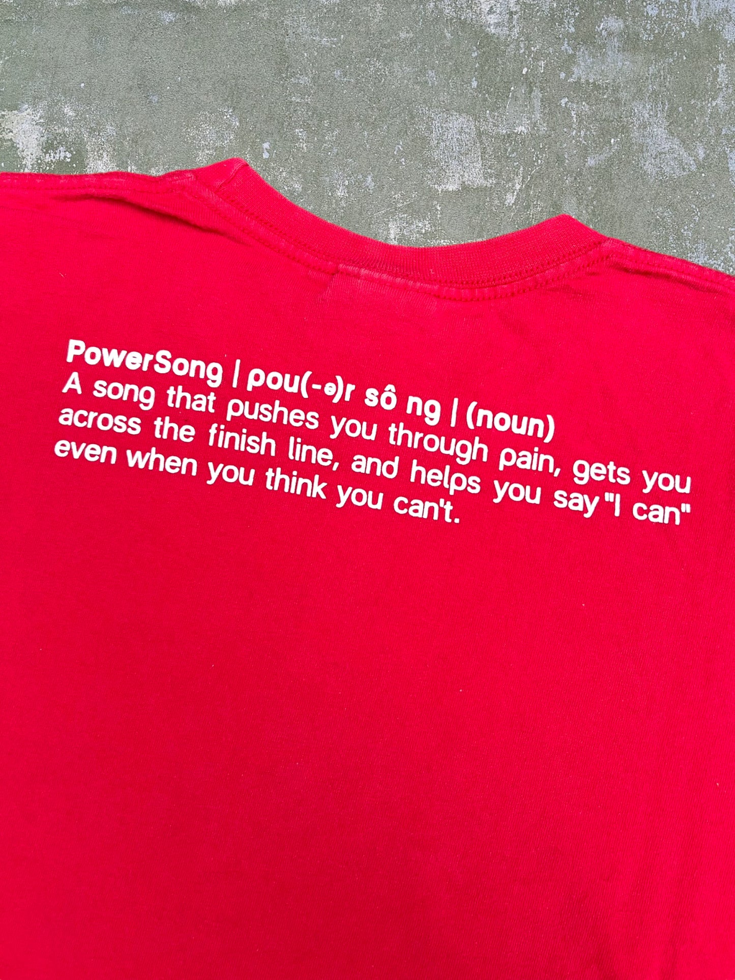 Early-2000s Nike/Apple “My PowerSong Is” Tee (S)