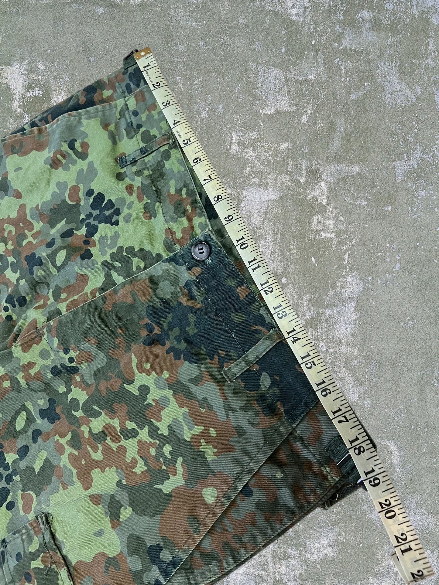 2000s German Army Flecktarn Camo Combat Pants (L)