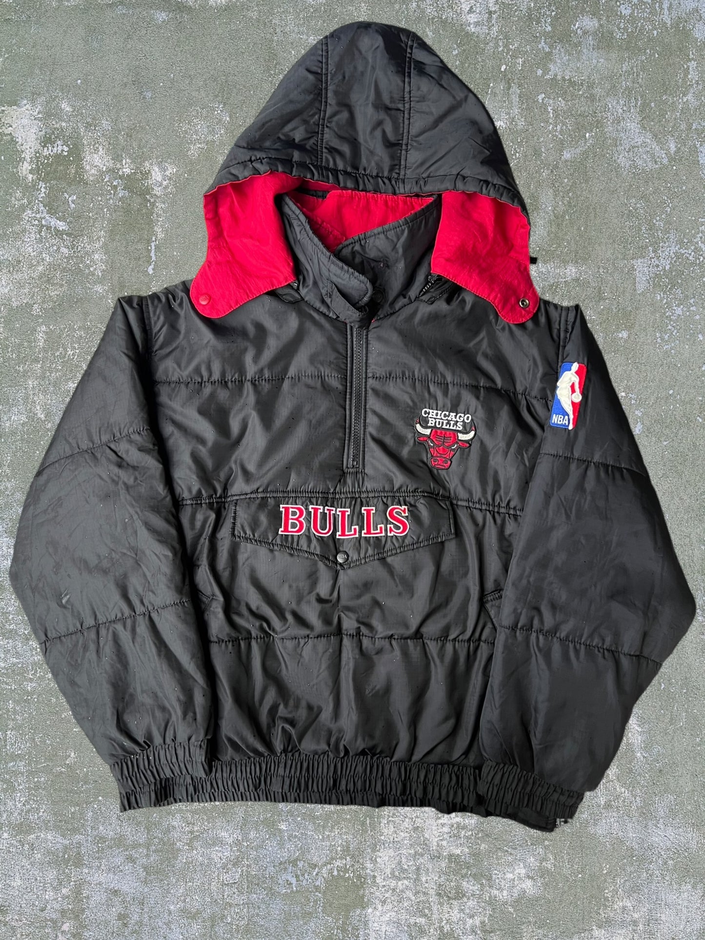 ‘90s ProPlayer Chicago Bulls Reversible Jacket (L)